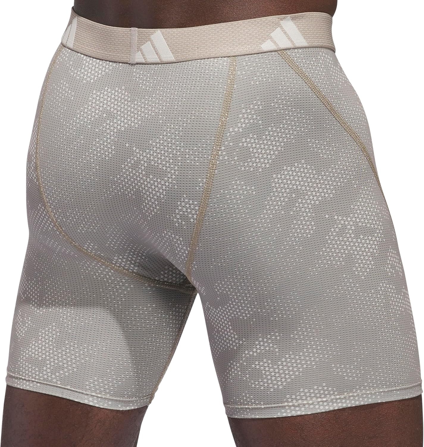 image:imageadidas Performance Mesh Boxer Briefs Underwear 2PackDrift Wonder Aluminaputty BeigeCarbon GreyOnix Grey