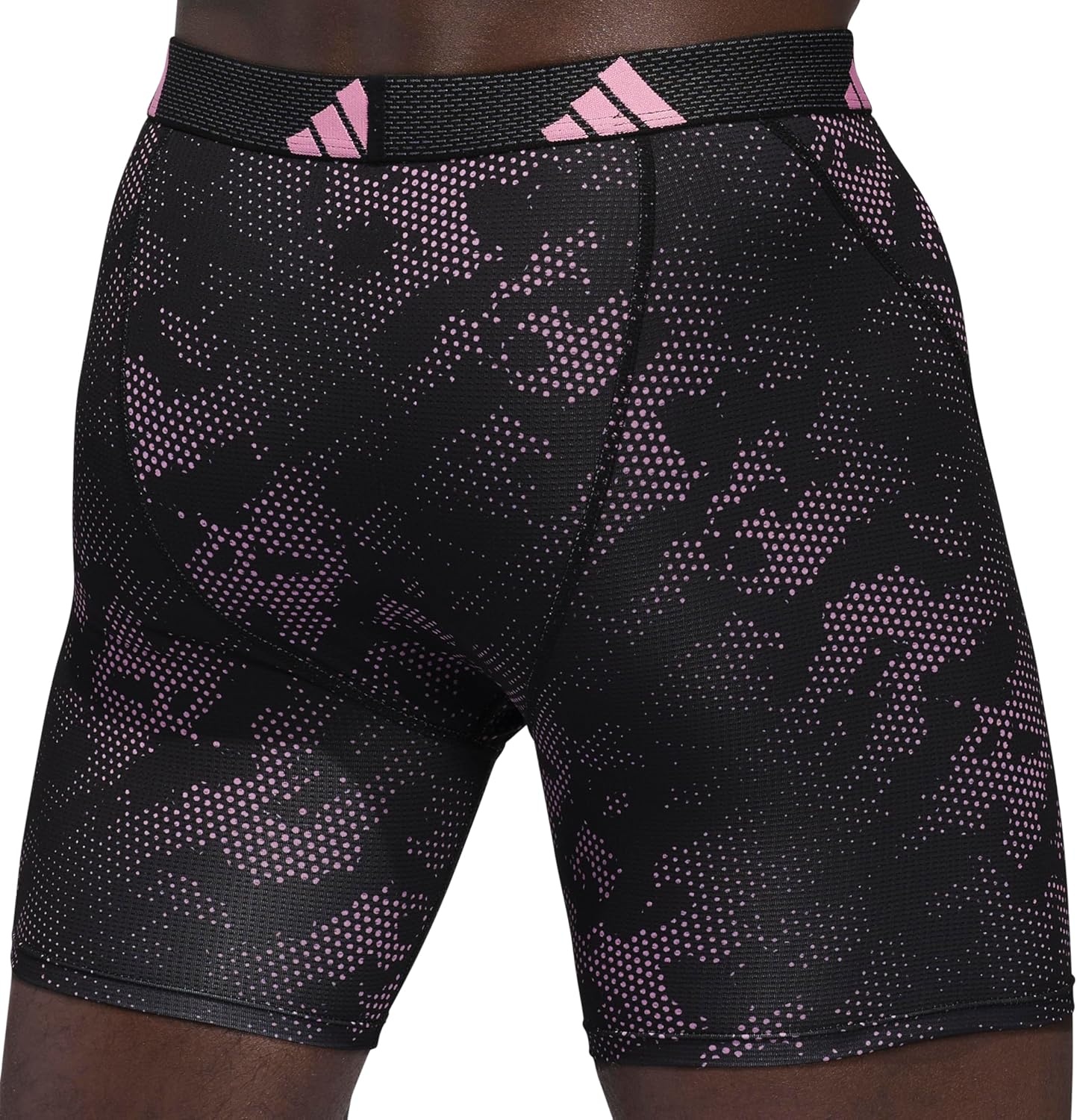 image:imageadidas Performance Mesh Boxer Briefs Underwear 2PackDrifttrue PinkblackTrue PinkBlack
