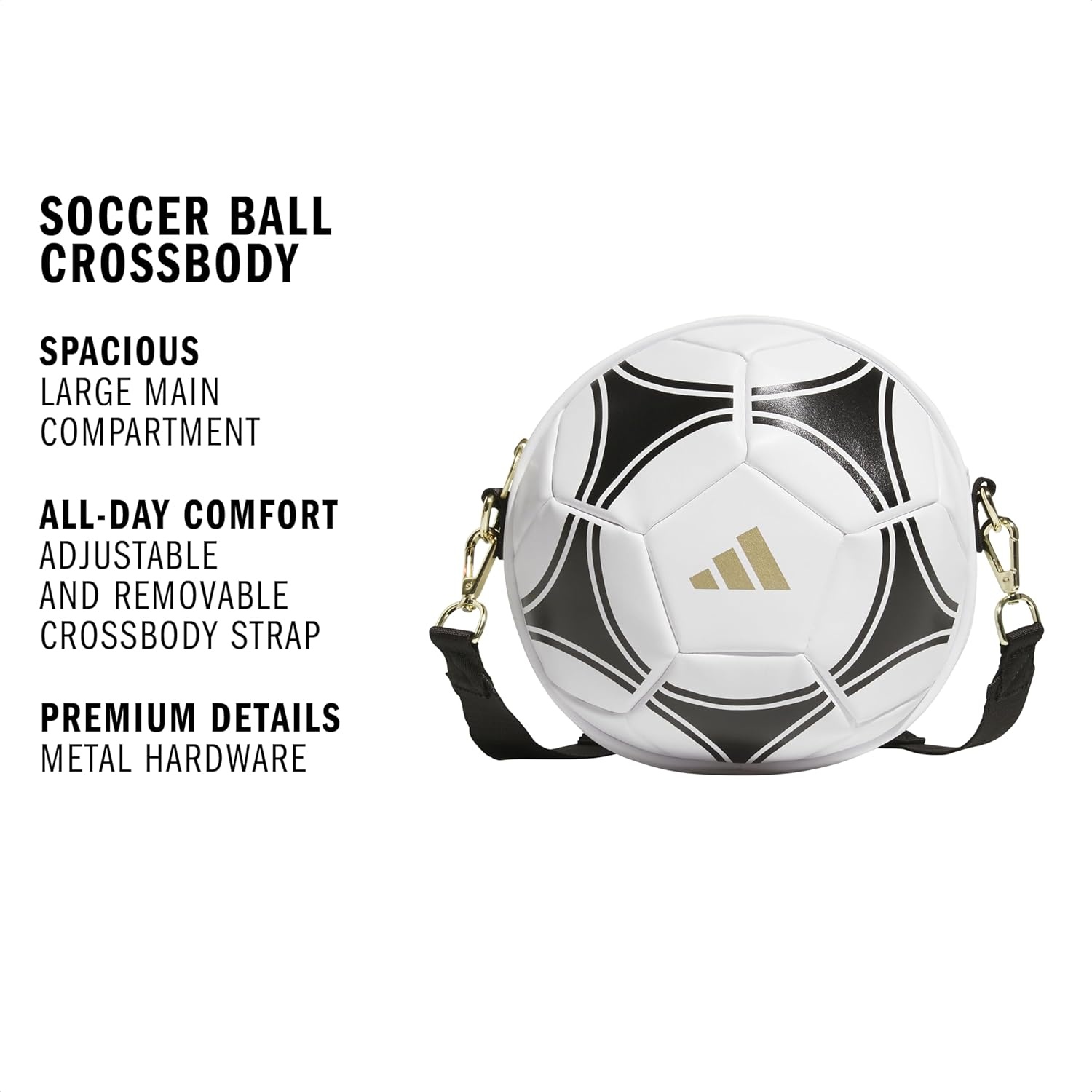 image:imageadidas Soccer Ball Shaped Bag Crossbody 4LFan Gear