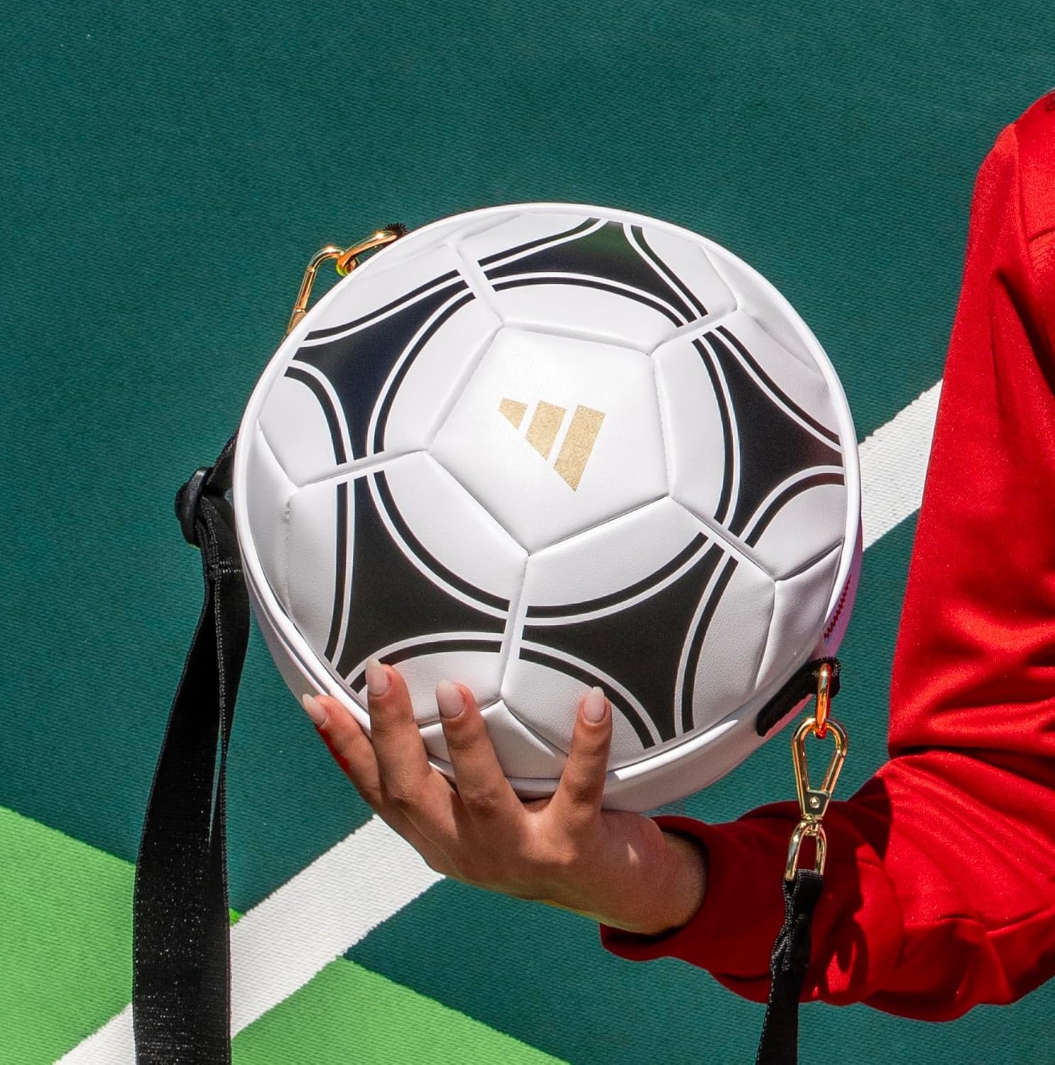 image:imageadidas Soccer Ball Shaped Bag Crossbody 4LFan Gear