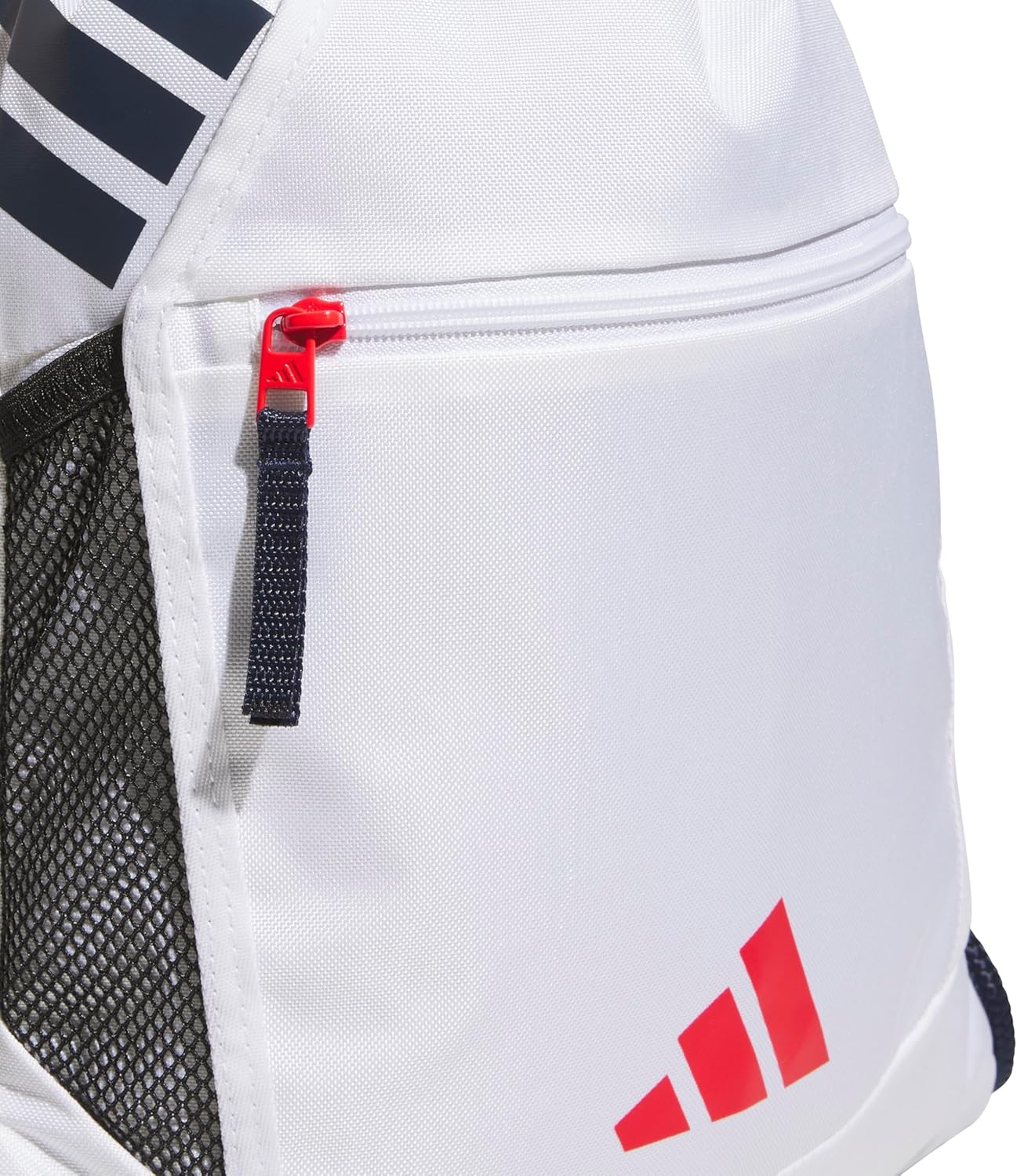 image:imageadidas Stadium Sackpack Drawstring Backpack for Sports Small Gym Bag 13LWhiteNight IndigoPure Ruby Red