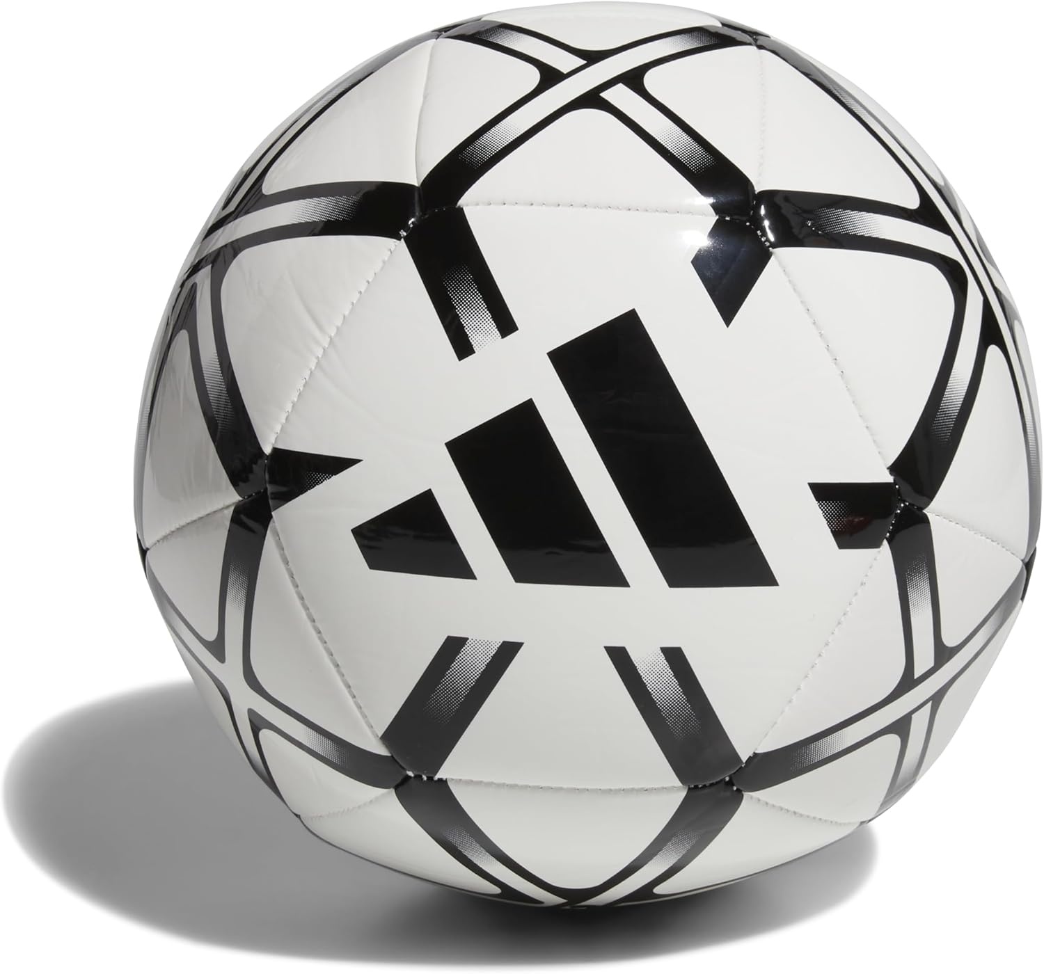 image:imageadidas Starlancer Club Soccer BallWhiteBlack