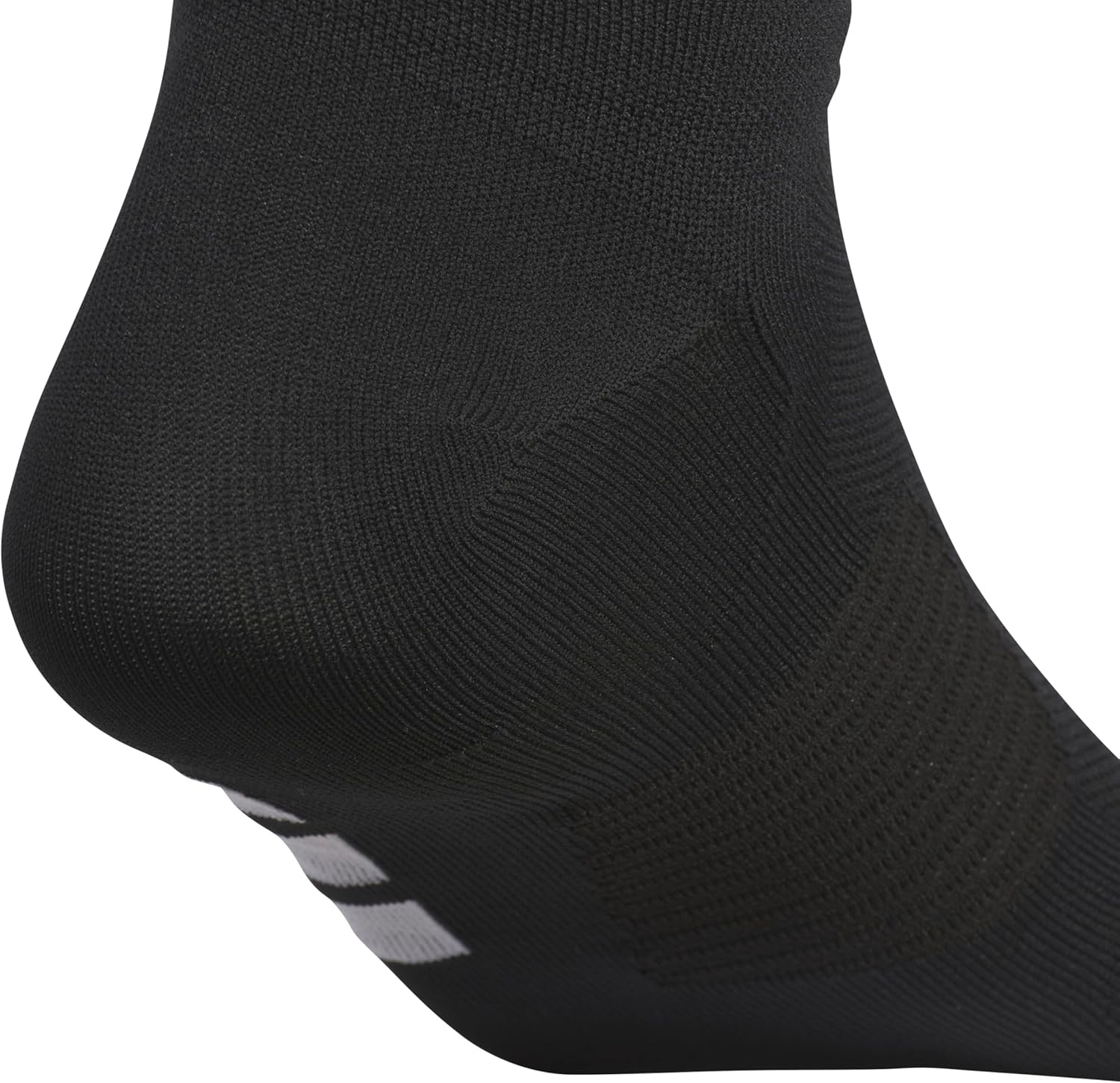 image:imageadidas Unisex Adizero Running Socks 1 Pair Performance amp TrainingBlackWhiteNo Show