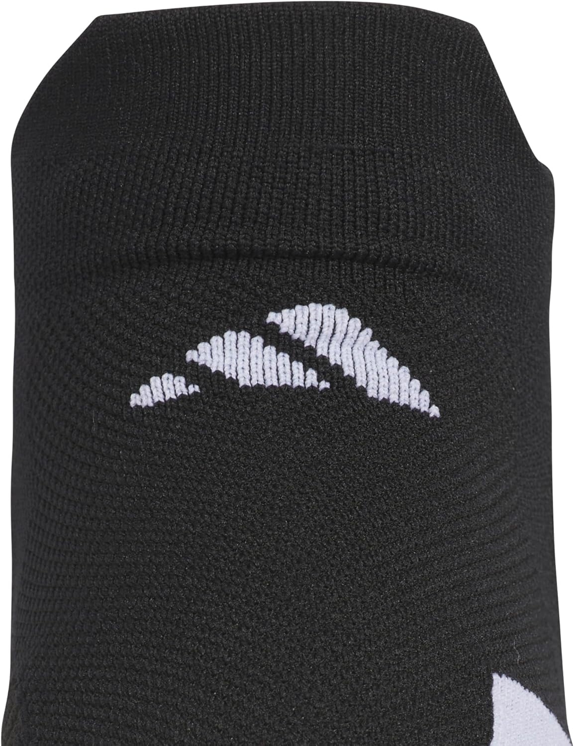 image:imageadidas Unisex Adizero Running Socks 1 Pair Performance amp TrainingBlackWhiteNo Show
