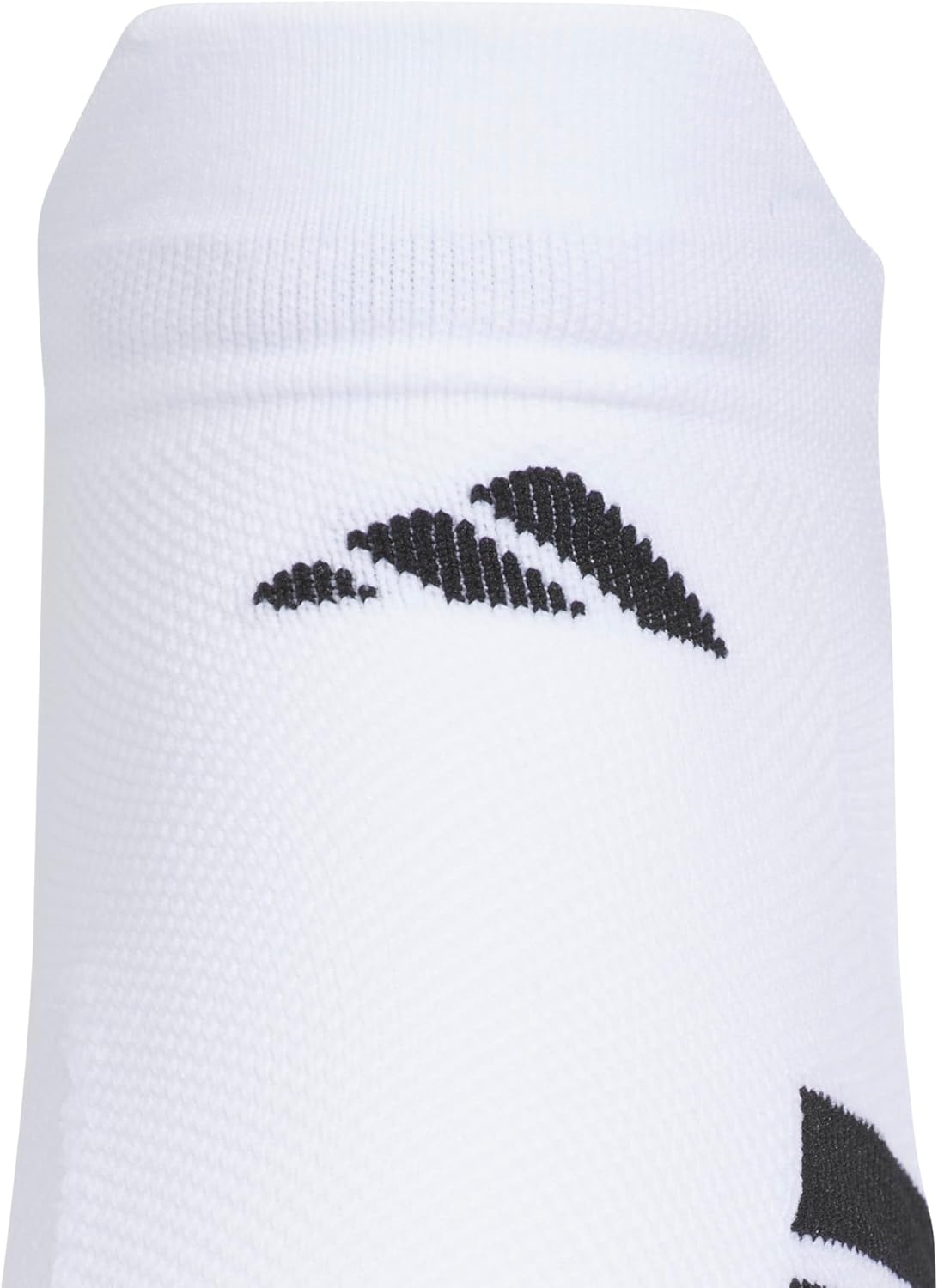 image:imageadidas Unisex Adizero Running Socks 1 Pair Performance amp TrainingWhiteBlackNo Show