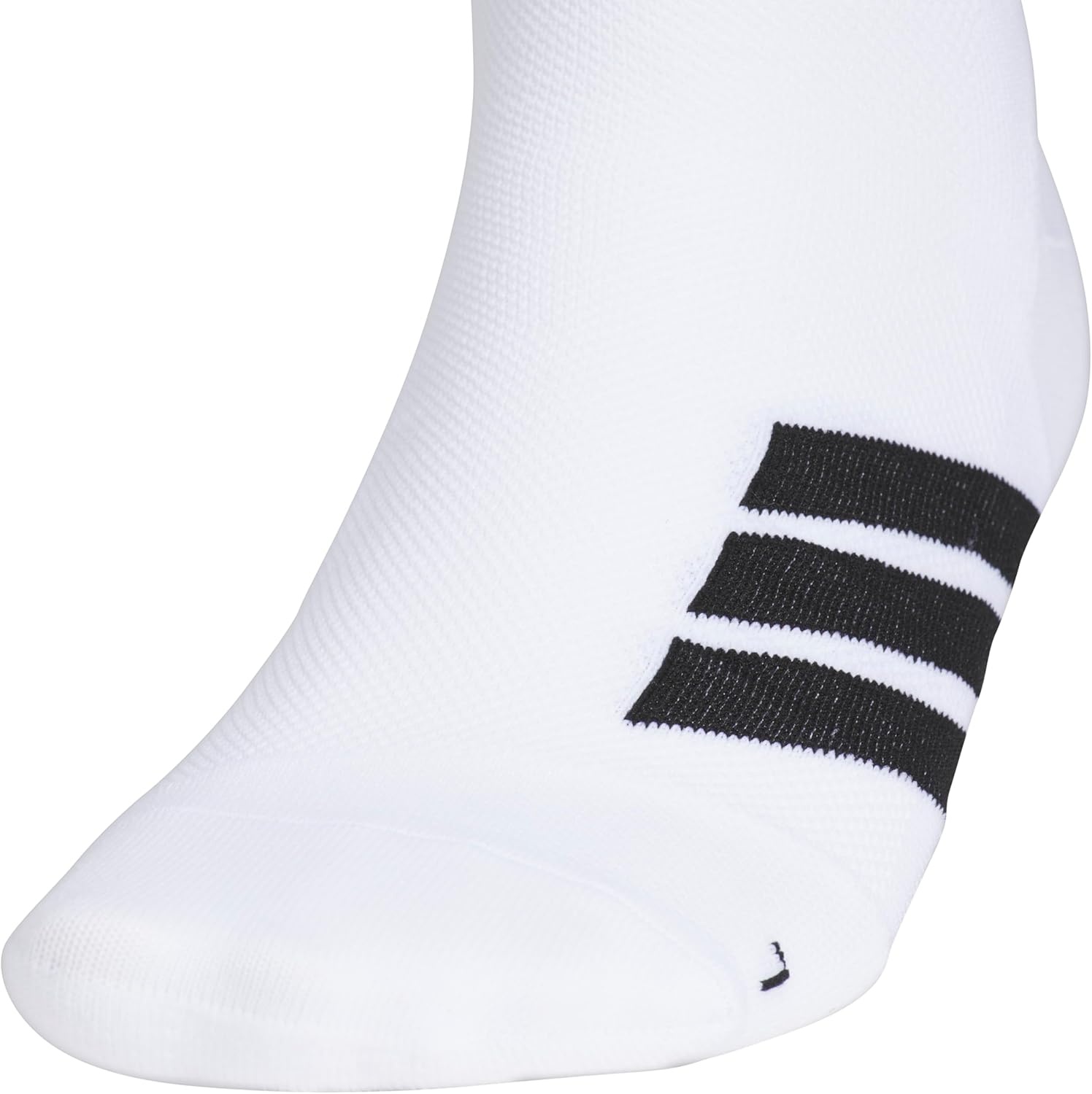 image:imageadidas Unisex Adizero Running Socks 1 Pair Performance amp TrainingWhiteBlackOverthecalf