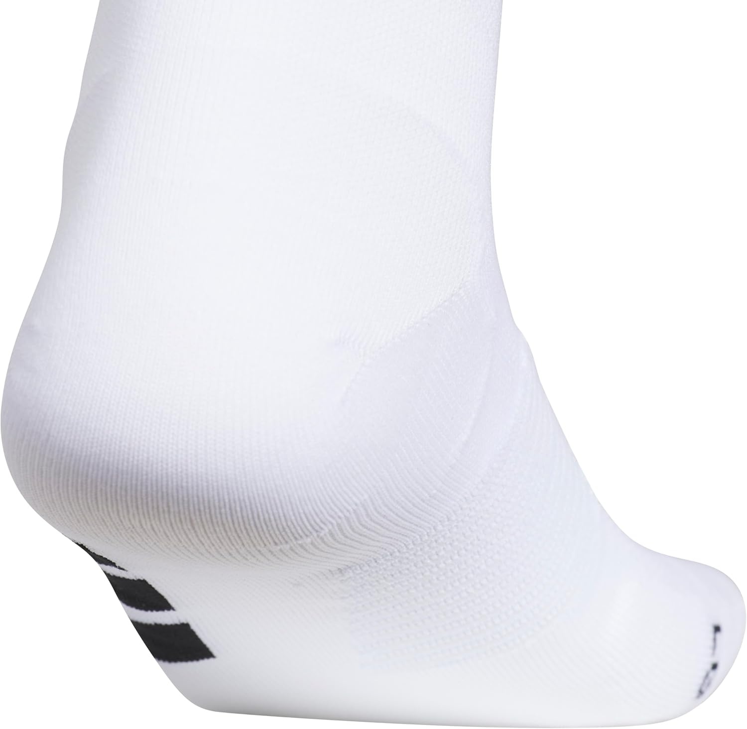 image:imageadidas Unisex Adizero Running Socks 1 Pair Performance amp TrainingWhiteBlackOverthecalf