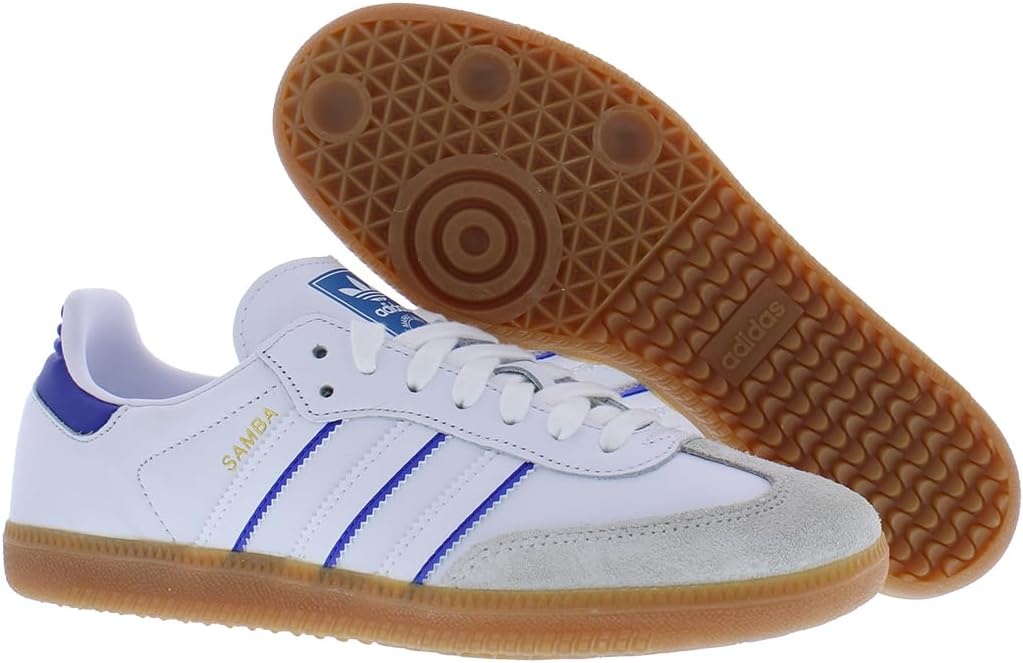 image:imageadidas Unisex Adult Samba Indoor ShoeFootwear WhiteLucid BlueGum 3