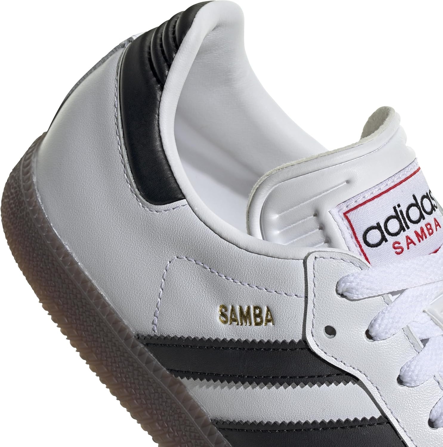 image:imageadidas Unisex Adult Samba Indoor ShoeWhiteBlackVivid Red
