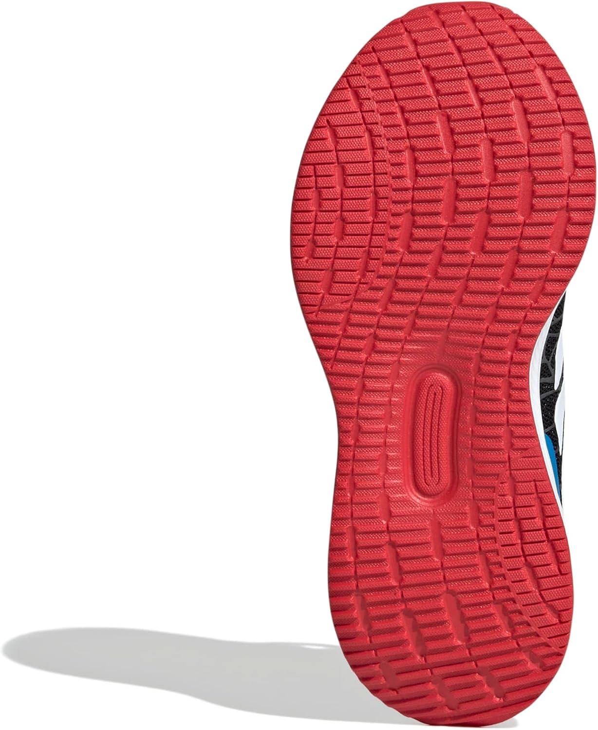 image:imageadidas UnisexChild Run Falcon Elastic Lace amp StrapSpidermanBlackWhitePure Ruby