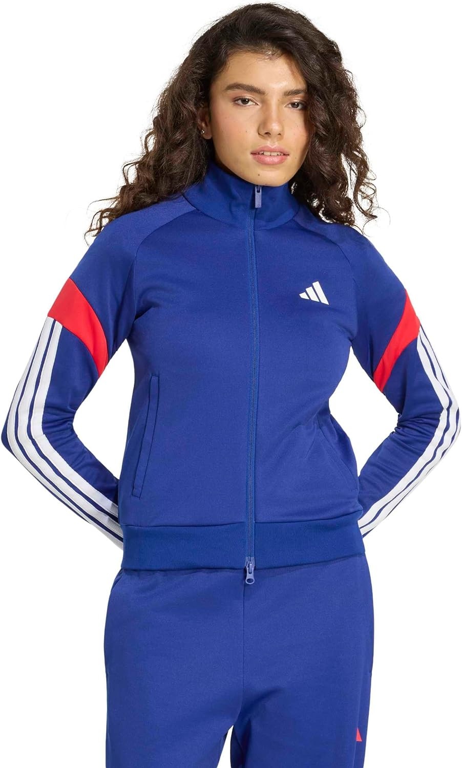 image:imageadidas Womens 2026 World Cup Fan ApparelMystery InkPure RubyWhite