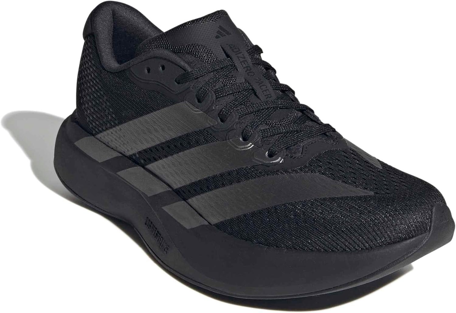 image:imageadidas Womens Adizero Pacer Running ShoeBlackIron MetallicCarbon