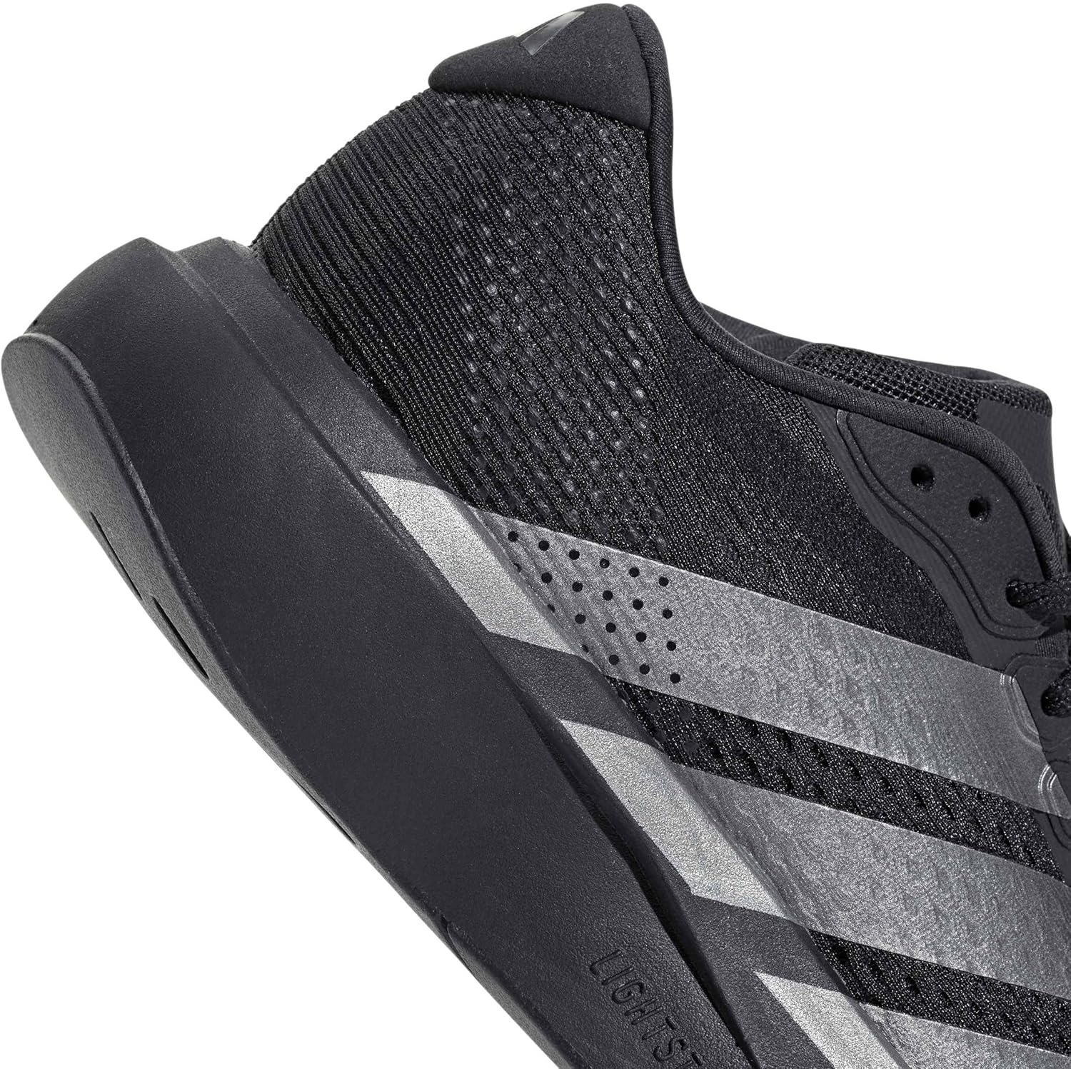 image:imageadidas Womens Adizero Pacer Running ShoeBlackIron MetallicCarbon