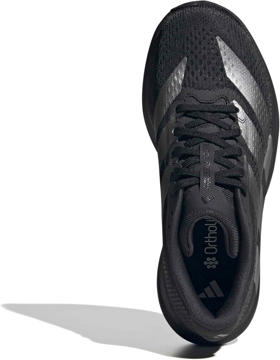 image:imageadidas Womens Adizero Pacer Running ShoeBlackIron MetallicCarbon
