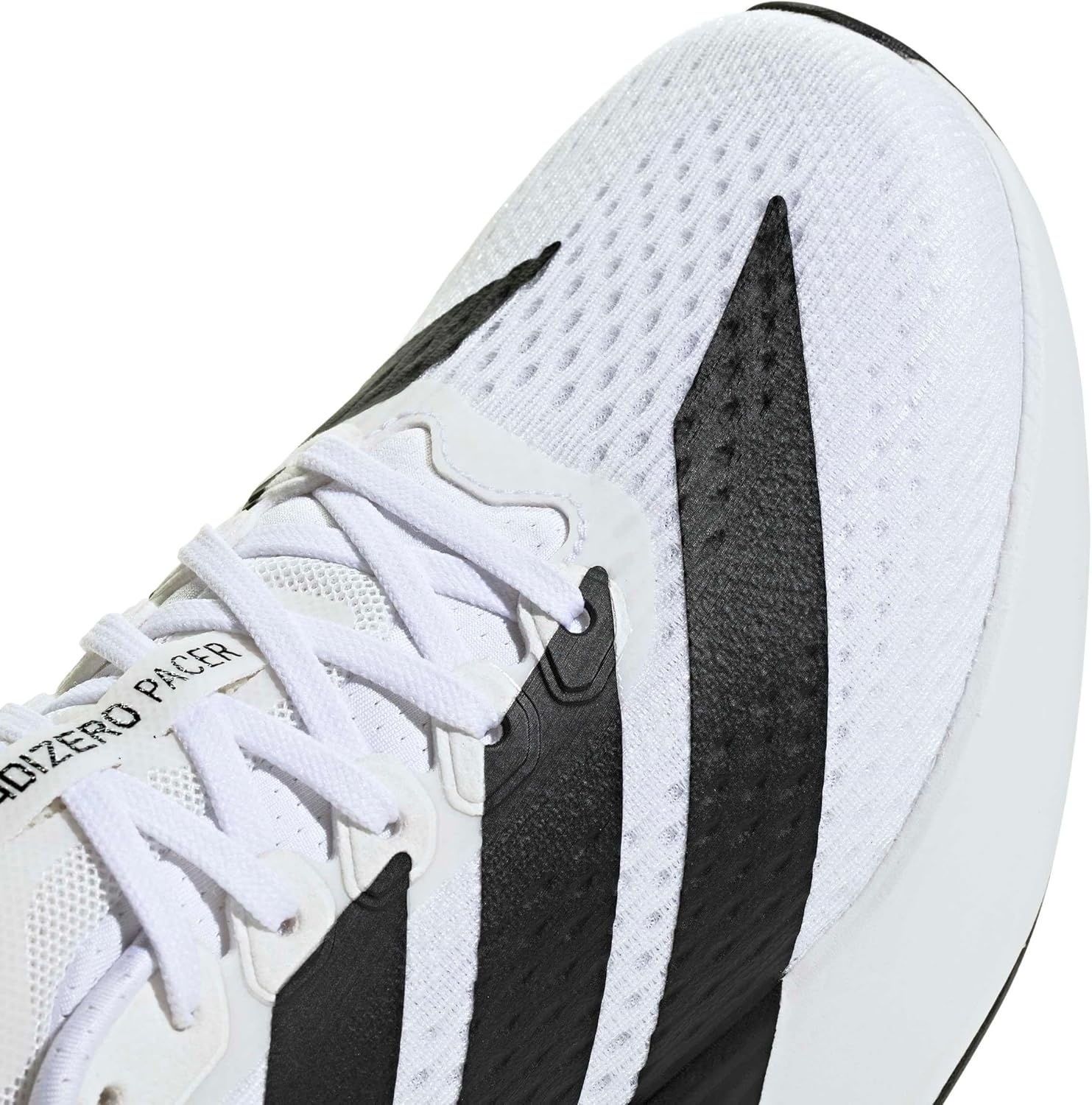 image:imageadidas Womens Adizero Pacer Running ShoeWhiteBlackCrystal White