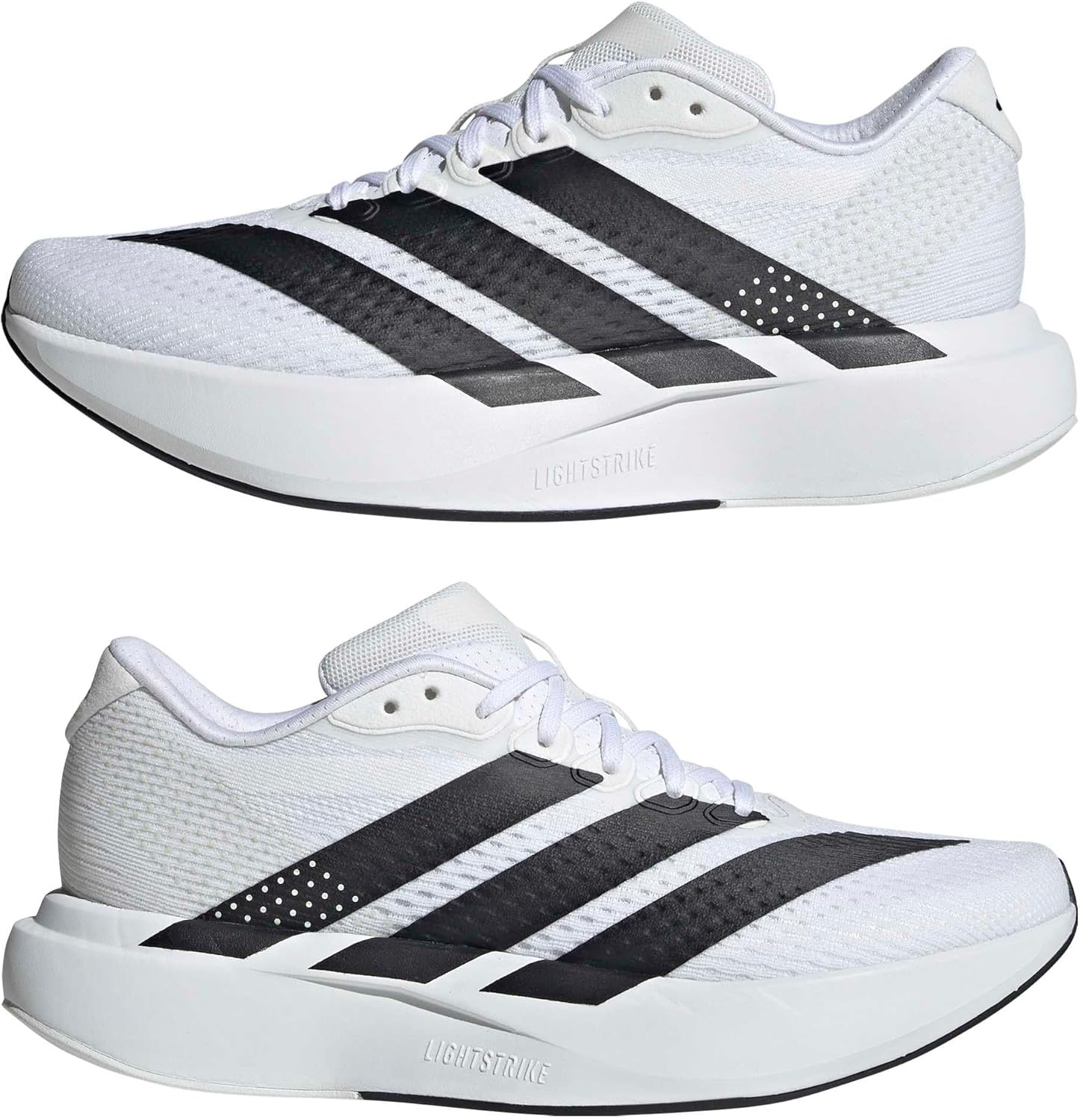 image:imageadidas Womens Adizero Pacer Running ShoeWhiteBlackCrystal White