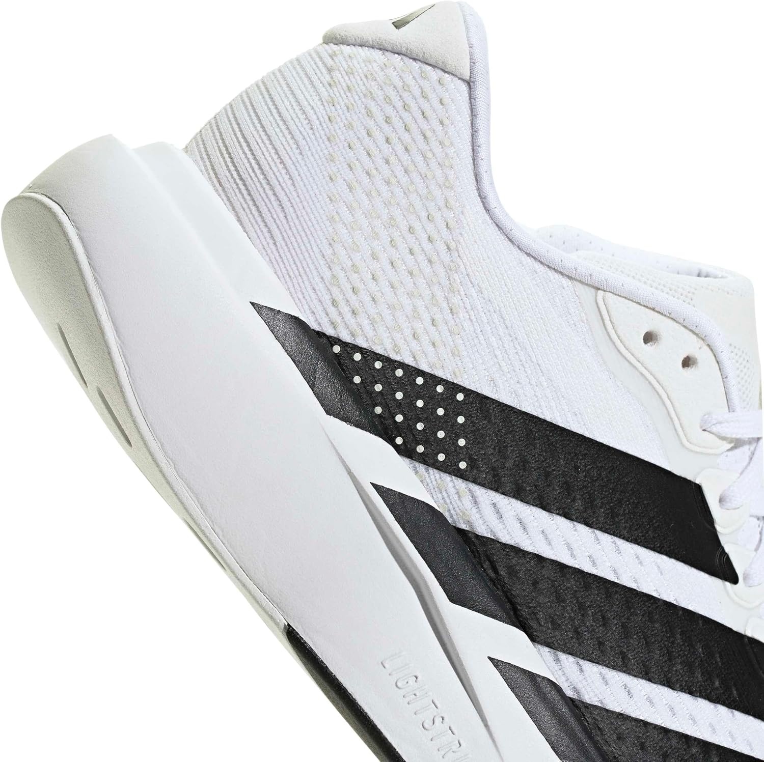 image:imageadidas Womens Adizero Pacer Running ShoeWhiteBlackCrystal White