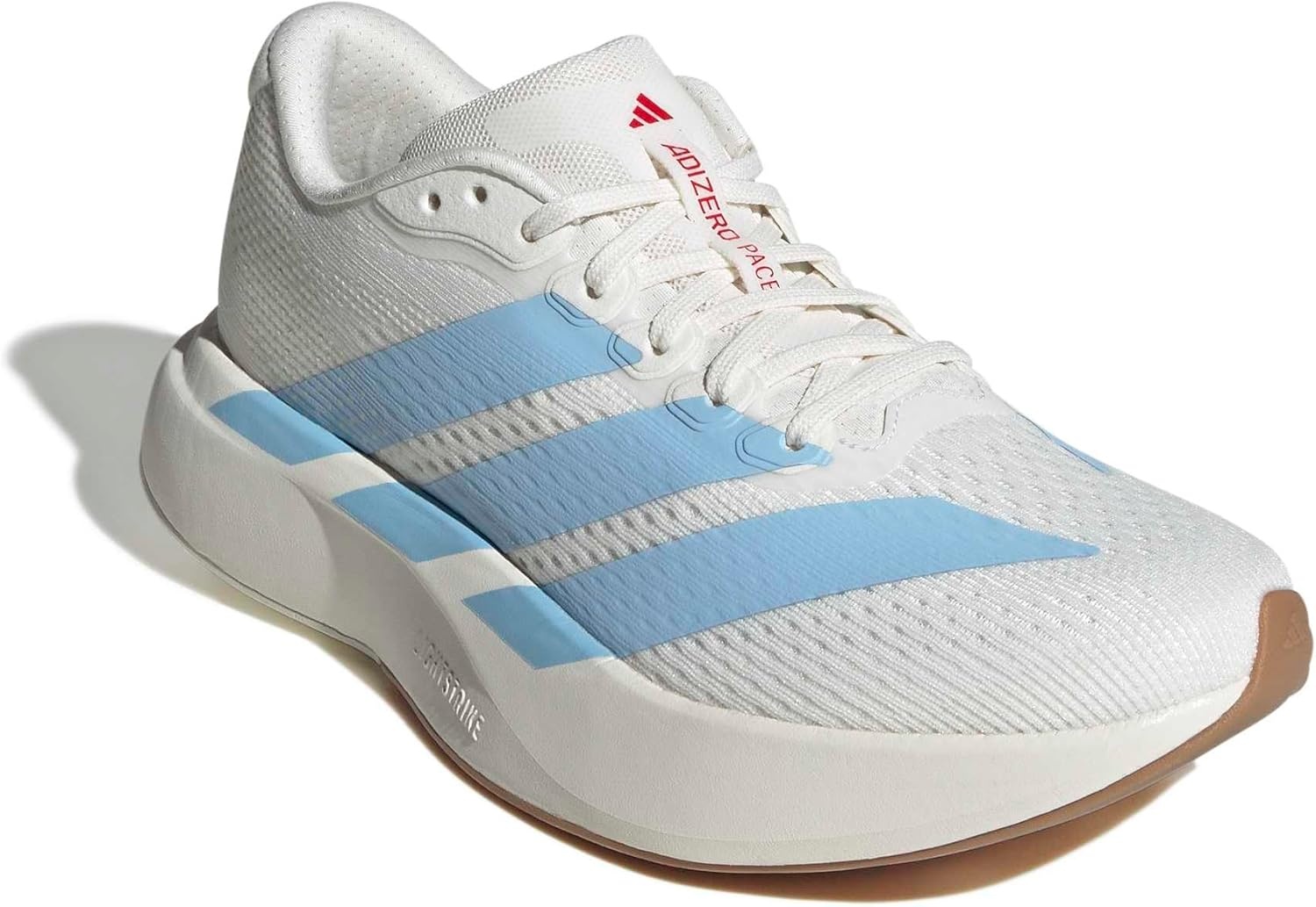image:imageadidas Womens Adizero Pacer Running ShoeWhiteClear SkyPure Ruby