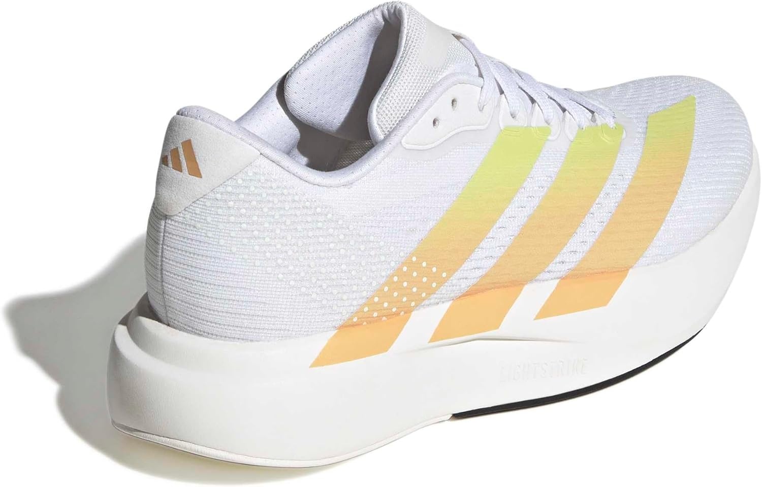 image:imageadidas Womens Adizero Pacer Running ShoeWhiteYellow TintIce Tangerine
