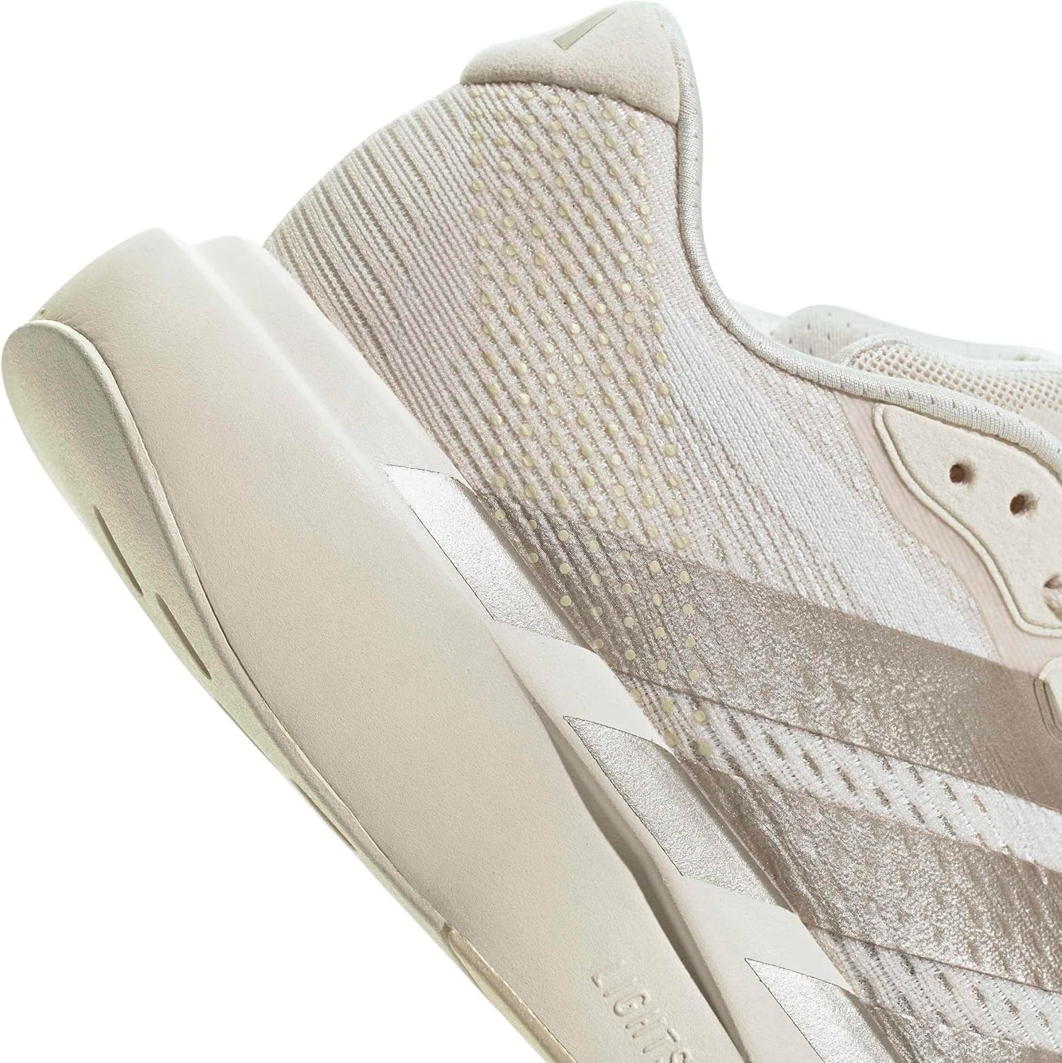 image:imageadidas Womens Adizero Pacer Running ShoeWonder WhiteCyber MetallicWarm Vanilla