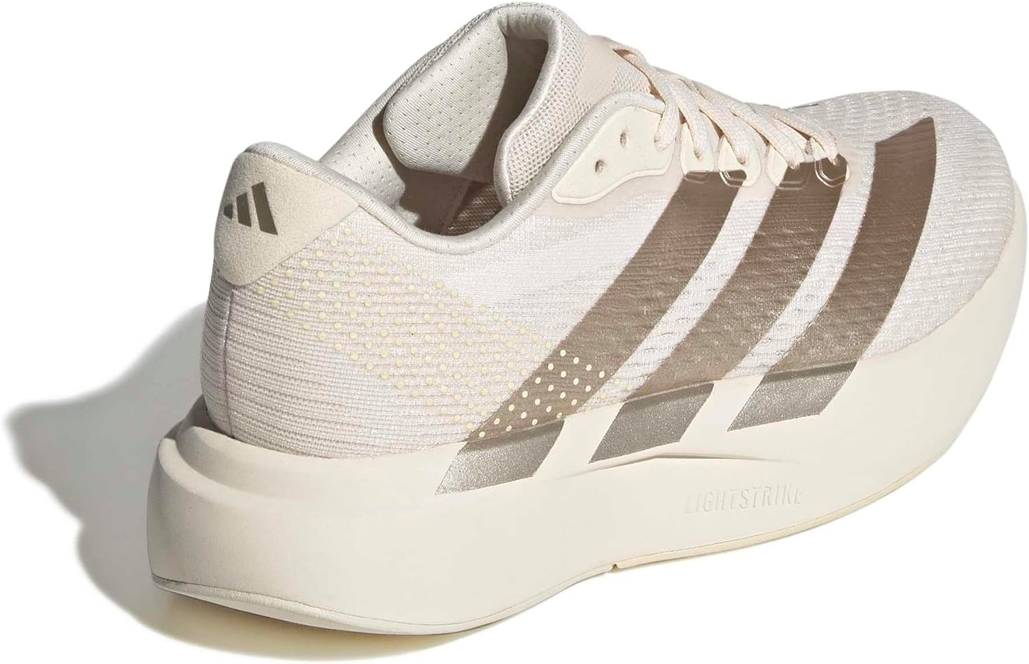 image:imageadidas Womens Adizero Pacer Running ShoeWonder WhiteCyber MetallicWarm Vanilla