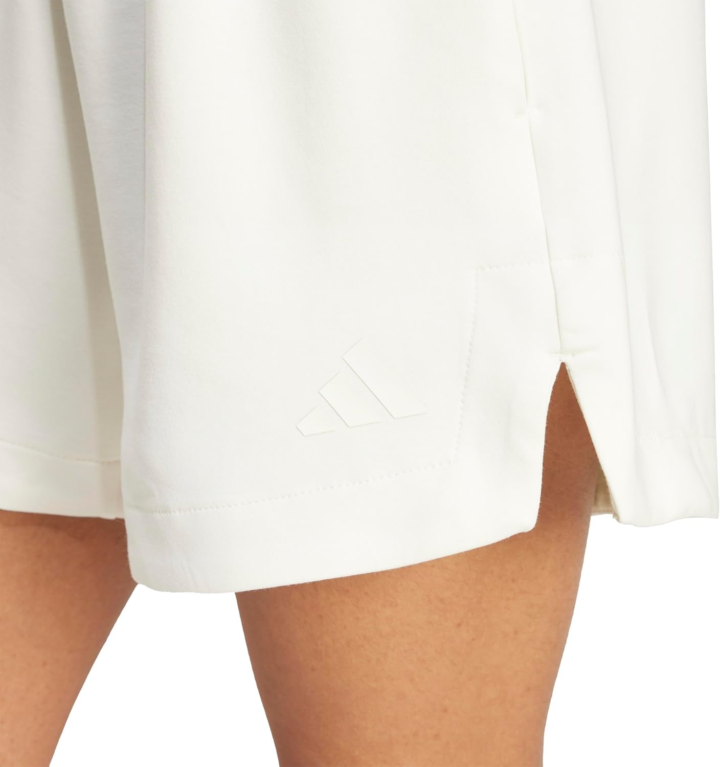 image:imageadidas Womens All Szn Soft Lux Loose ShortsOffwhite