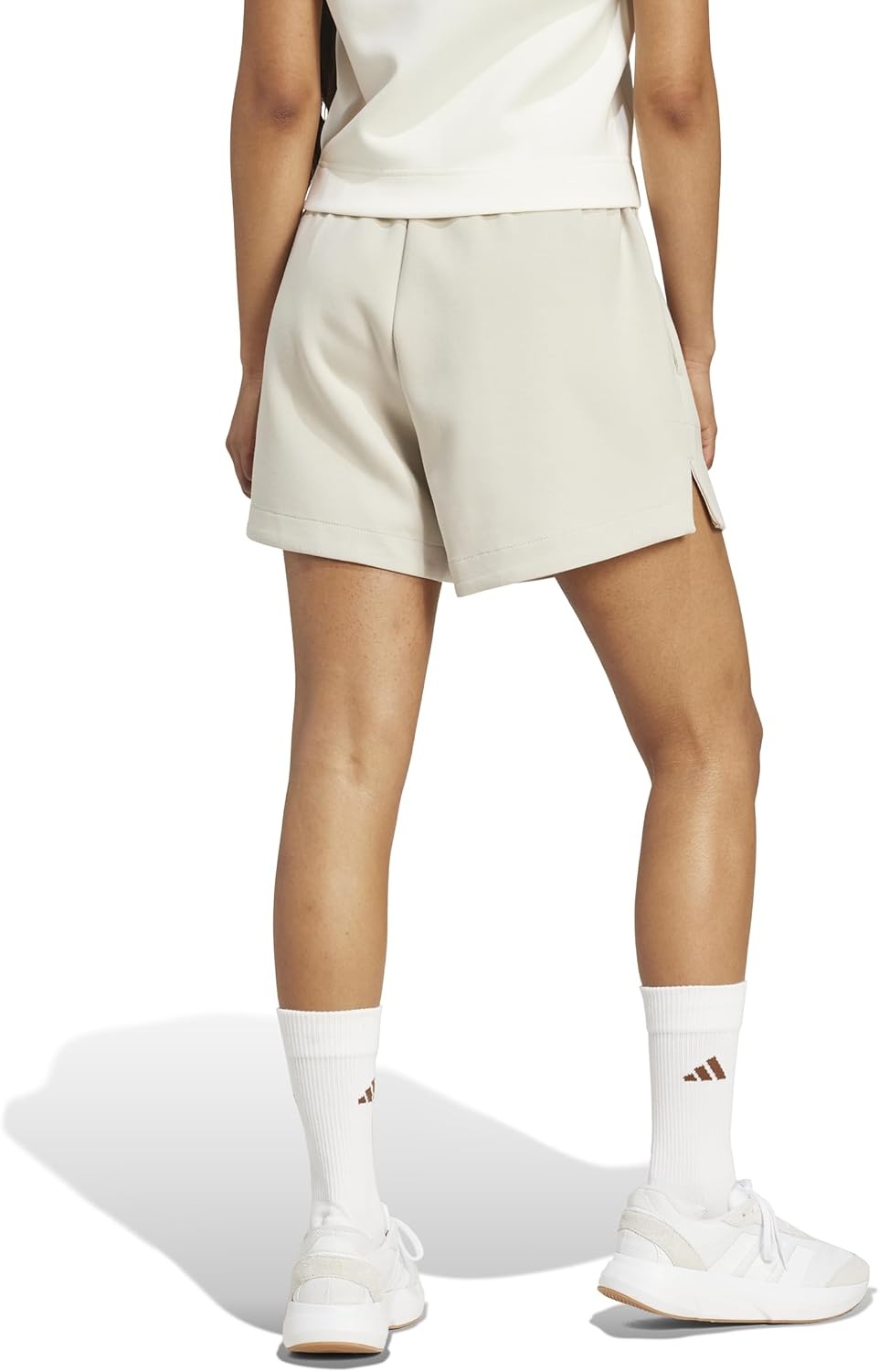 image:imageadidas Womens All Szn Soft Lux Loose ShortsWonder Alumina