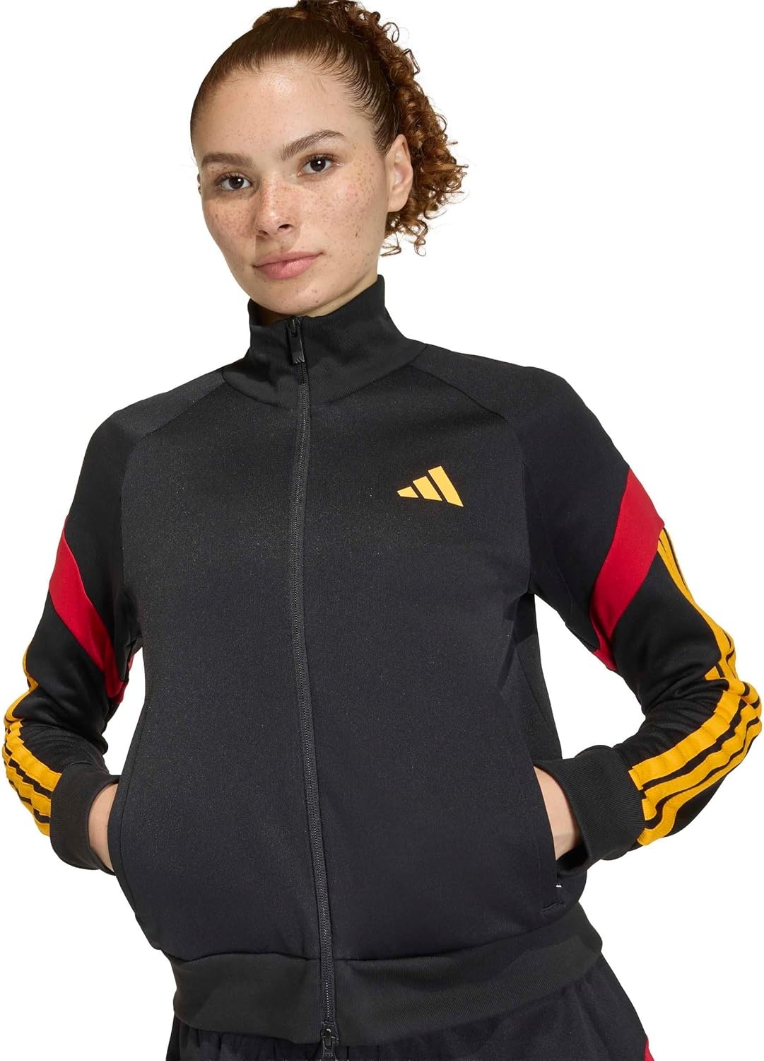 image:imageadidas Womens Germany World Cup 2026 ApparelBlackTeam Power RedCollegiate Gold