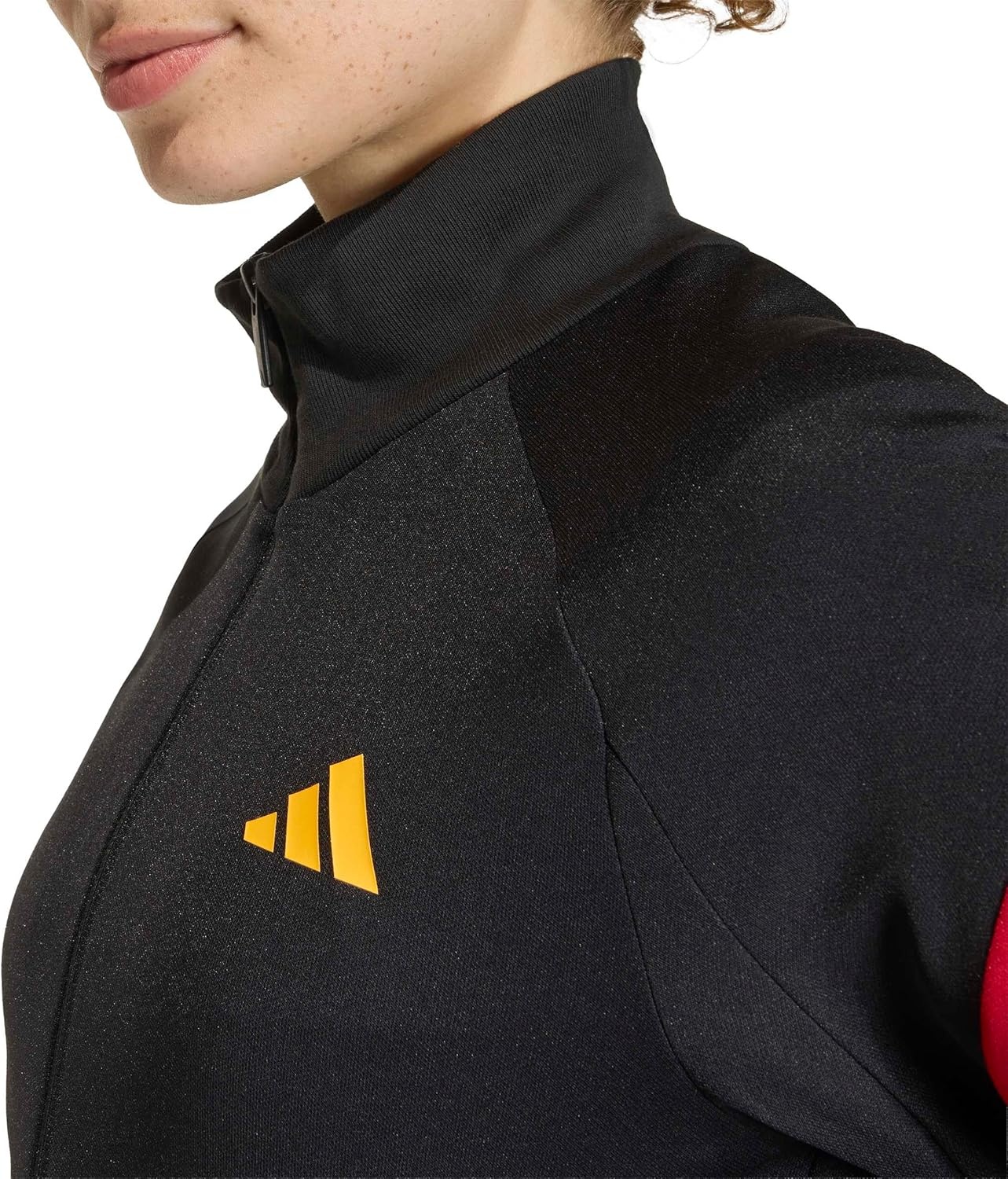 image:imageadidas Womens Germany World Cup 2026 ApparelBlackTeam Power RedCollegiate Gold
