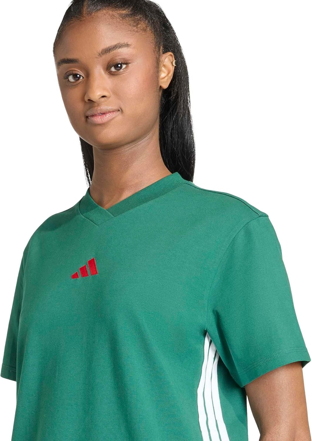 image:imageadidas Womens Mexico World Cup 2026 ApparelTeam Dark GreenWhite