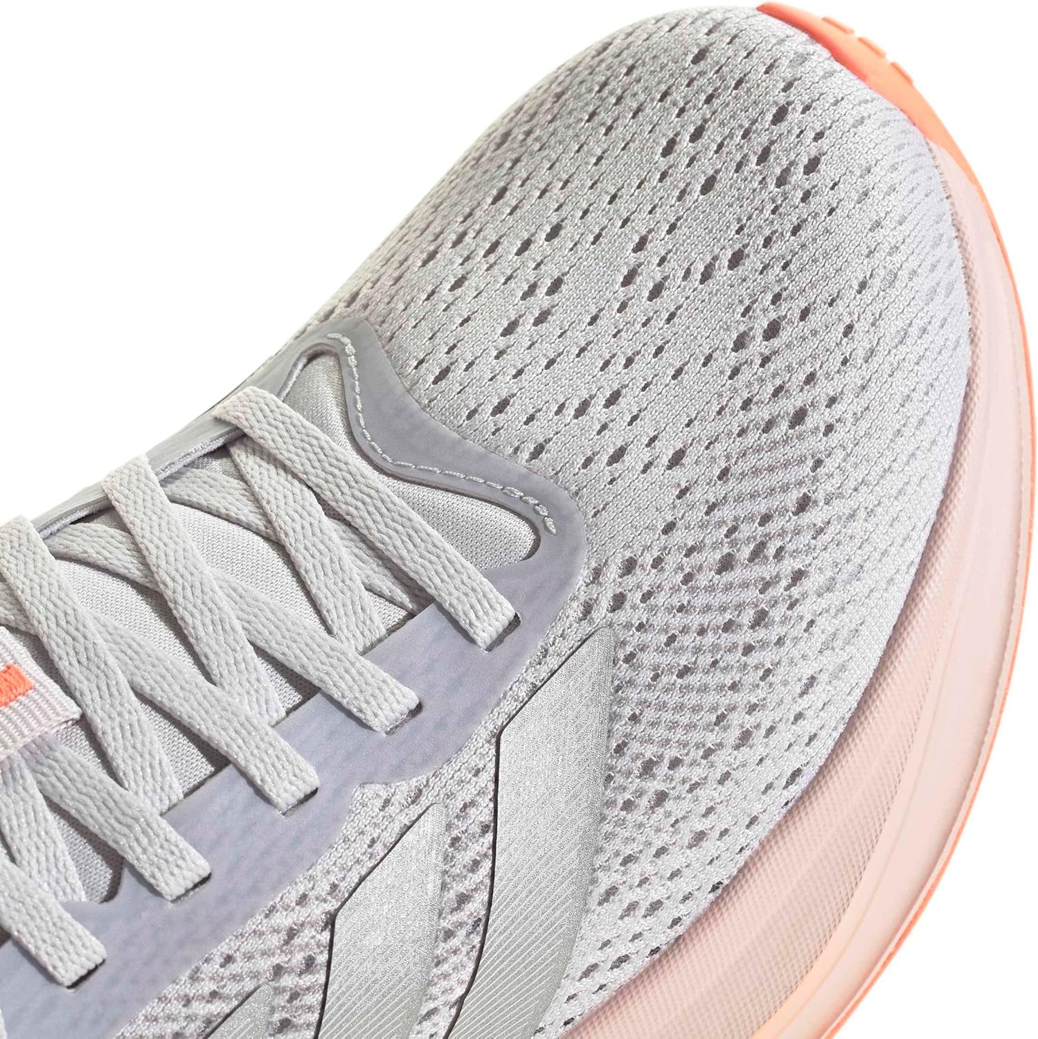 image:imageadidas Womens Response Pace Running Sneakers Shoes PurpleDash GreySilver MetallicBeam Orange