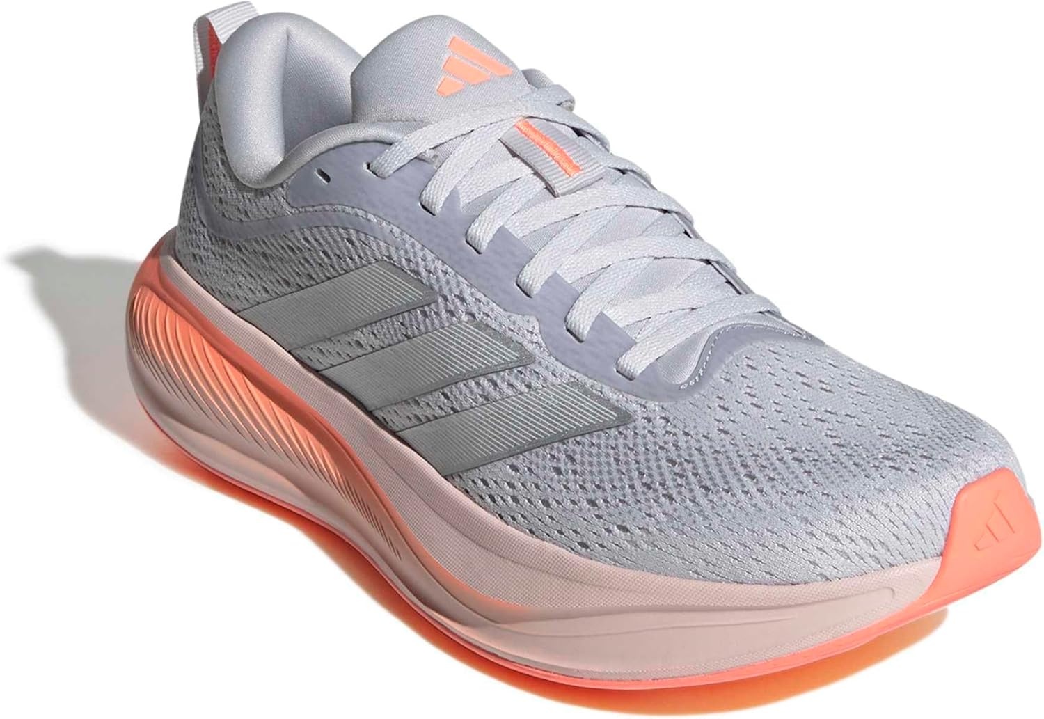 image:imageadidas Womens Response Pace Running Sneakers Shoes PurpleDash GreySilver MetallicBeam Orange