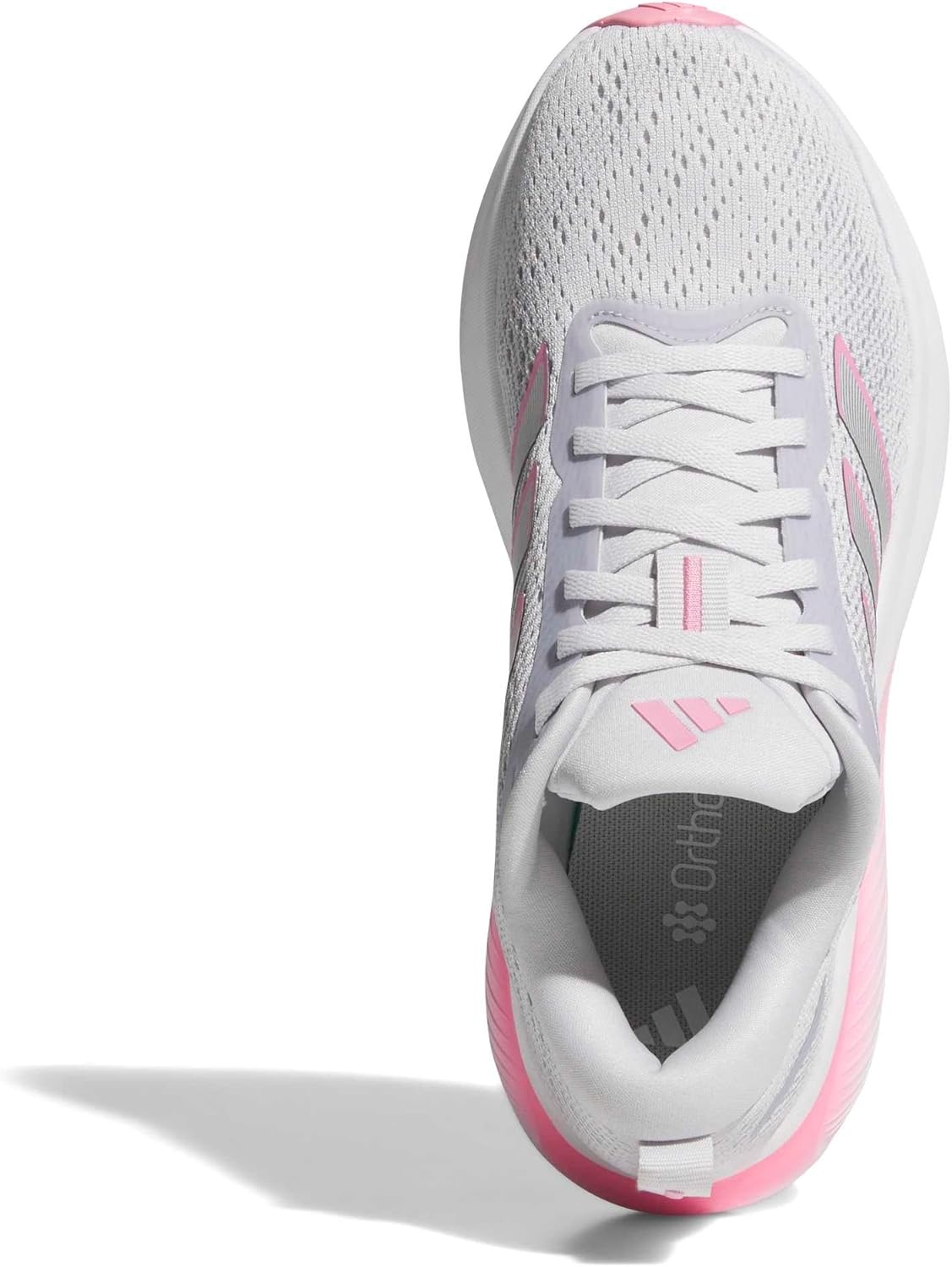 image:imageadidas Womens Response Pace Running Sneakers Shoes PurpleDash GreySilver MetallicBliss Pink