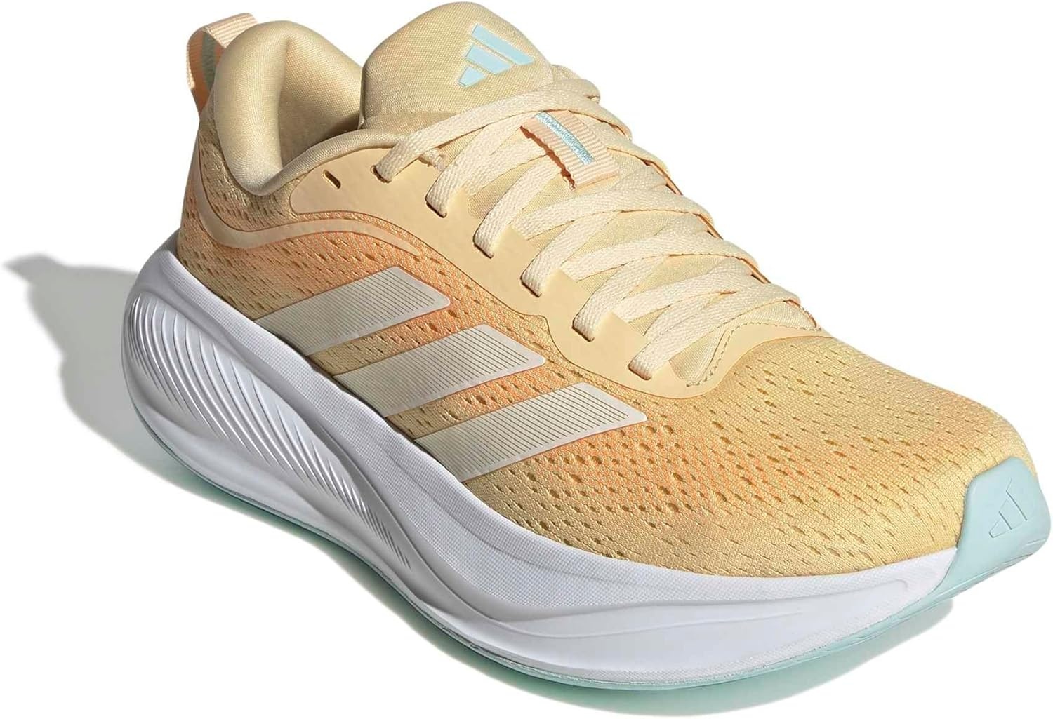 image:imageadidas Womens Response Pace Running Sneakers Shoes PurpleOrange TintGold MetallicSemi Flash Aqua