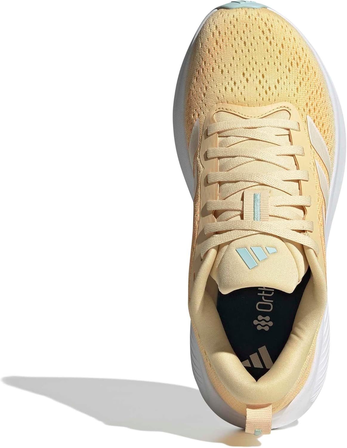 image:imageadidas Womens Response Pace Running Sneakers Shoes PurpleOrange TintGold MetallicSemi Flash Aqua