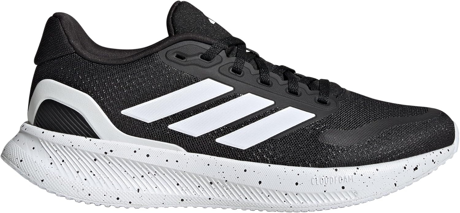 image:imageadidas Womens Run Falcon 5 Running ShoesBlackWhiteWhite