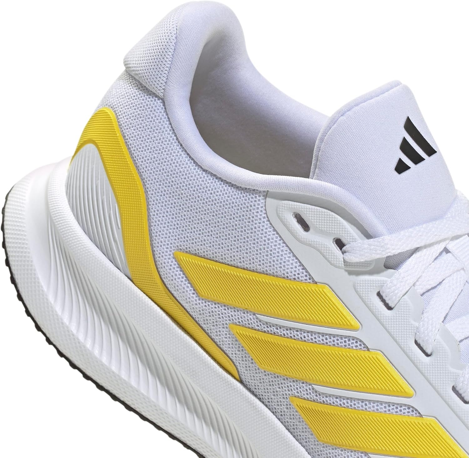 image:imageadidas Womens Run Falcon 5 Running ShoesCloud White Yellow Core Black