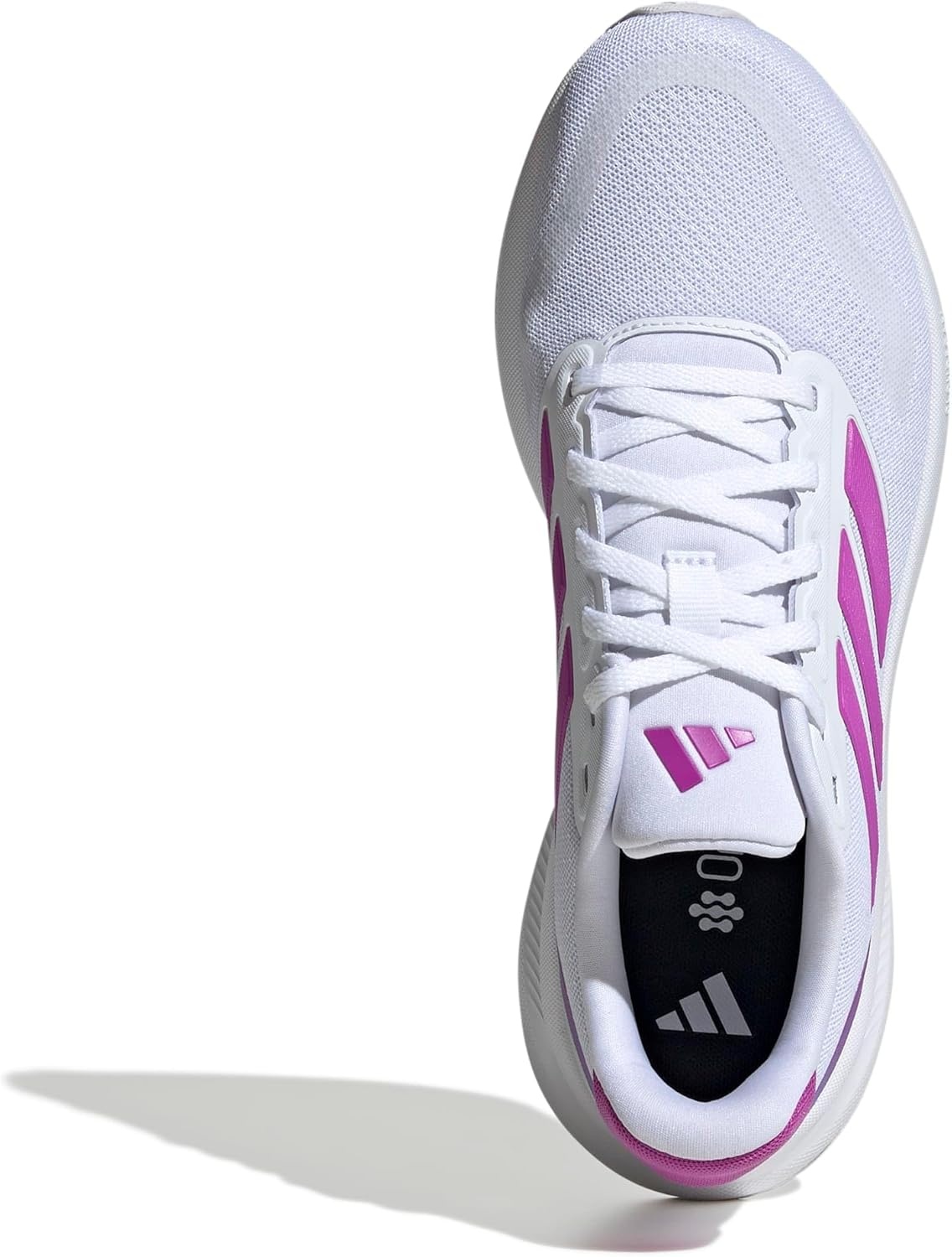 image:imageadidas Womens Run Falcon 5 Running ShoesFtwr White Purple Burst Semi Blue Burst