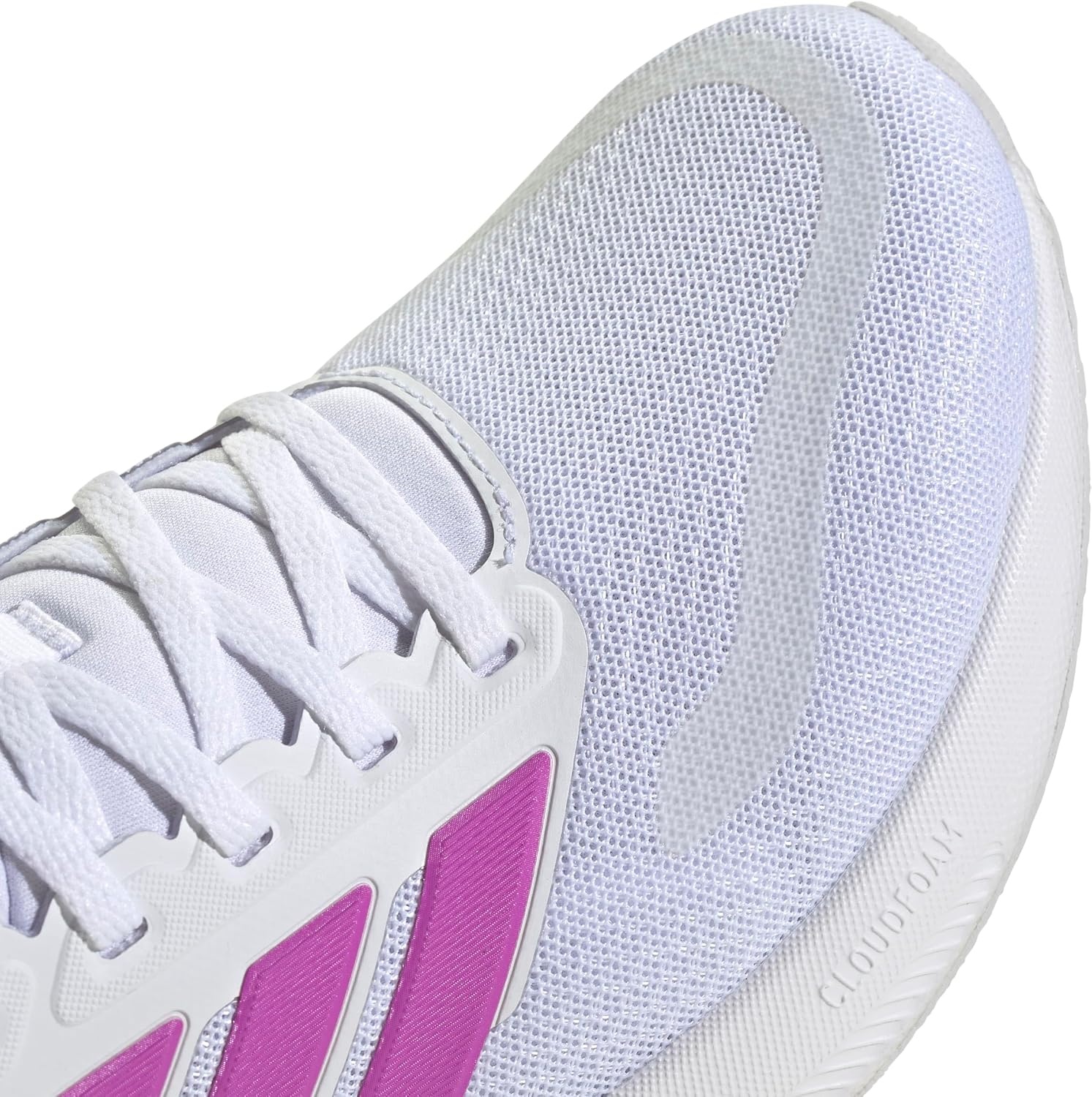 image:imageadidas Womens Run Falcon 5 Running ShoesFtwr White Purple Burst Semi Blue Burst