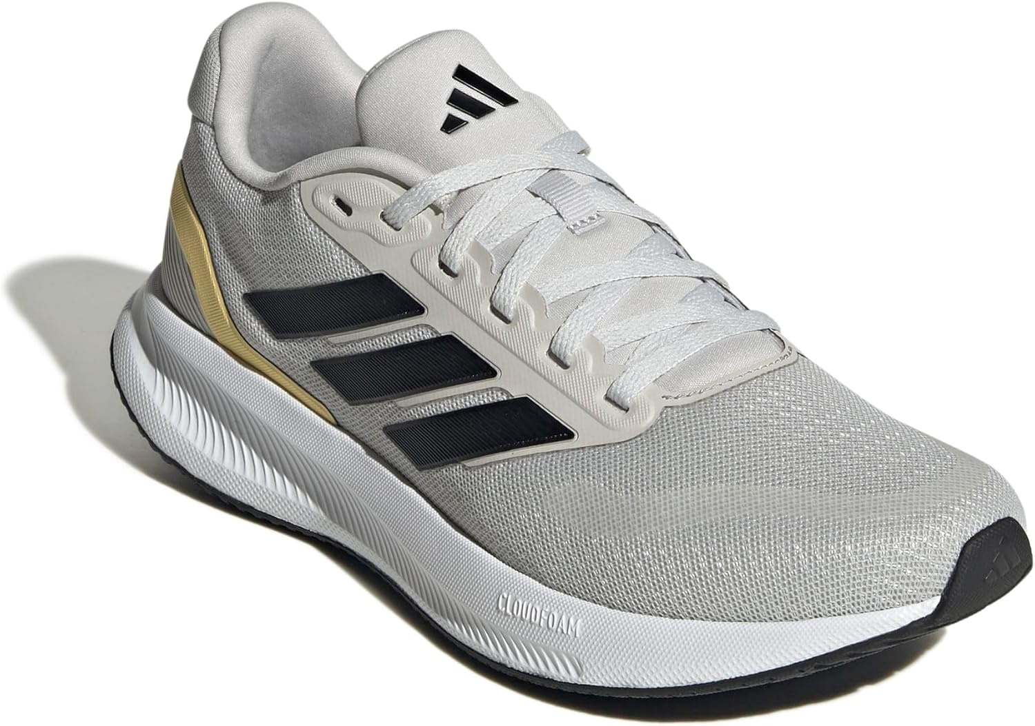 image:imageadidas Womens Run Falcon 5 Running ShoesGreyBlackWhite