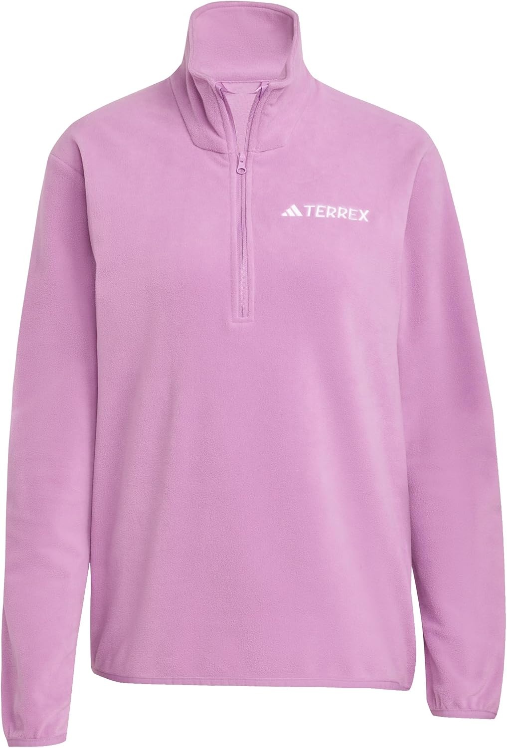 image:imageadidas Womens Terrex Multi Essentials Halfzip Fleece Hiking JacketPreloved Purple