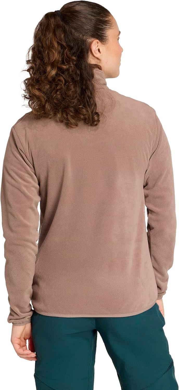 image:imageadidas Womens Terrex Multi Essentials Halfzip Fleece Hiking JacketTrace Brown
