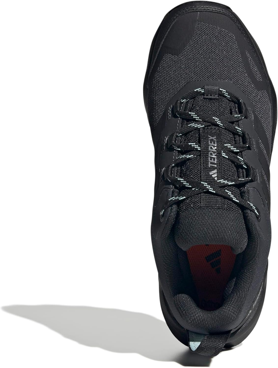 image:imageadidas Womens Terrex Skychaser Ax5 Hiking Hiking Sneakers Shoes Brown GreyBlackBlackSemi Flash Aqua