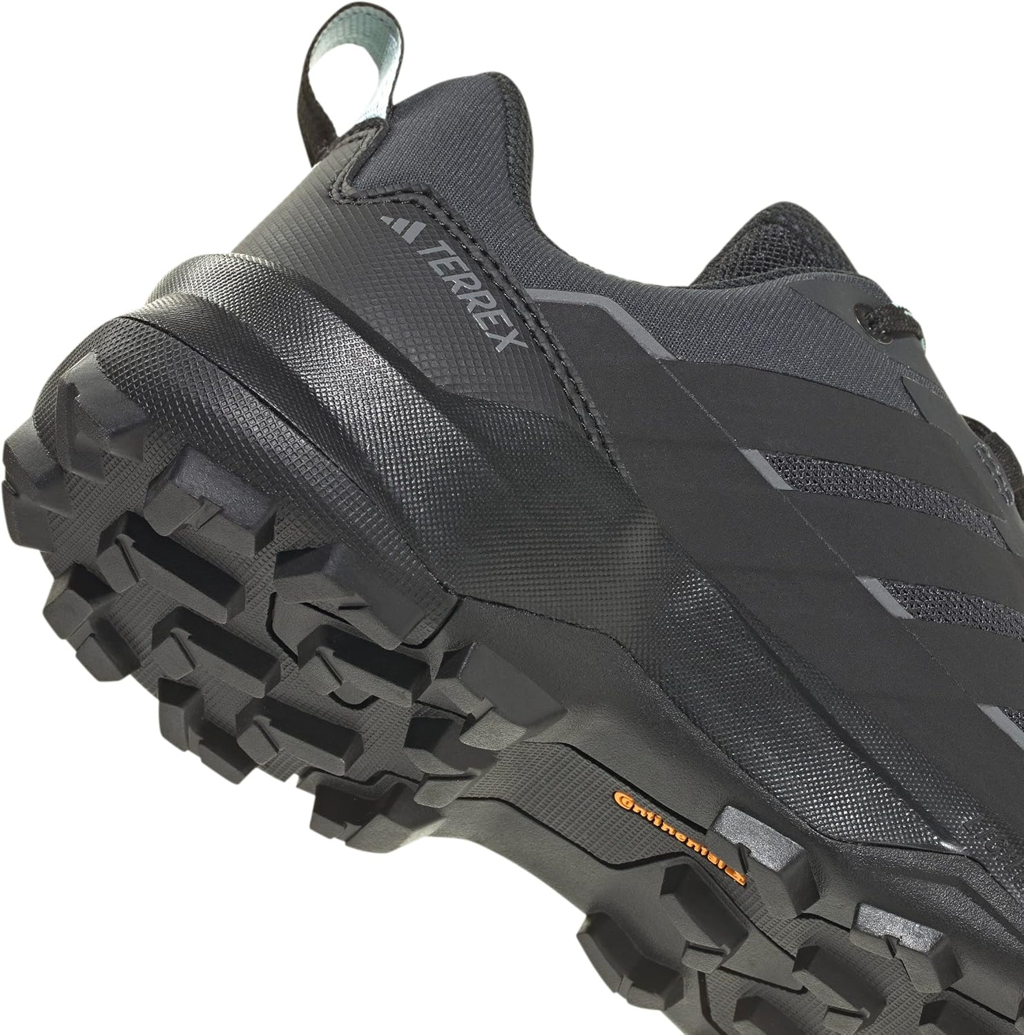 image:imageadidas Womens Terrex Skychaser Ax5 Hiking Hiking Sneakers Shoes Brown GreyBlackBlackSemi Flash Aqua