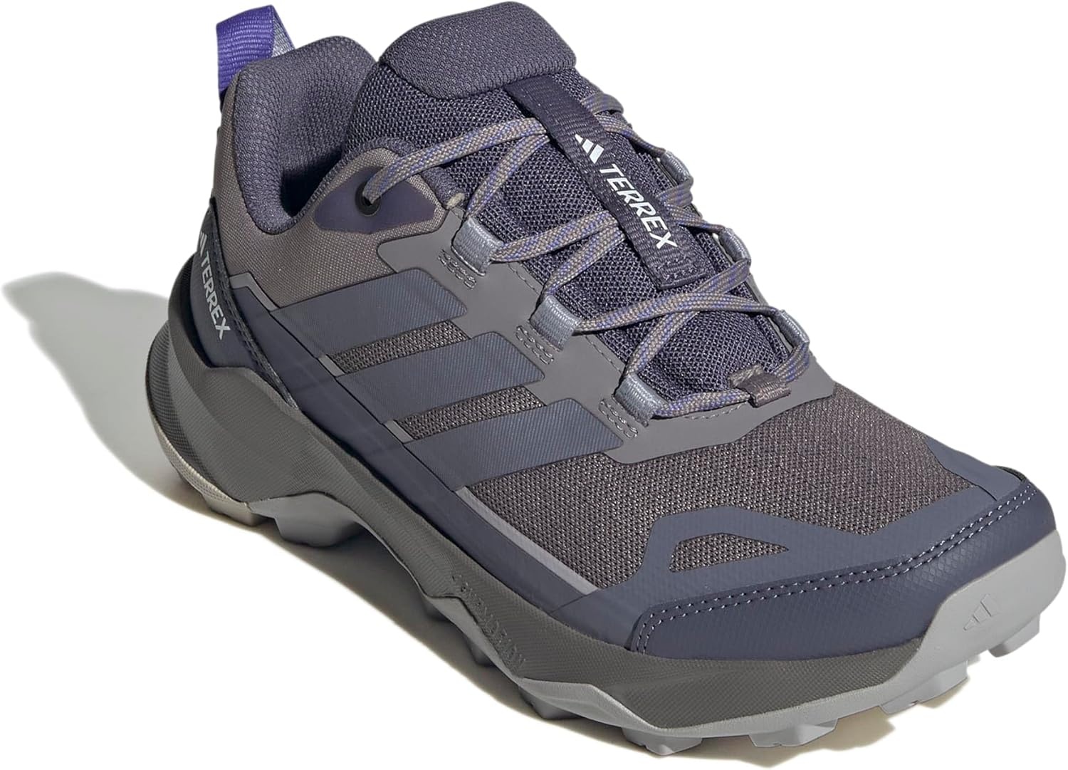 image:imageadidas Womens Terrex Skychaser Ax5 Hiking Hiking Sneakers Shoes Brown GreyTaupe OxidePreloved VioletGlory Grey