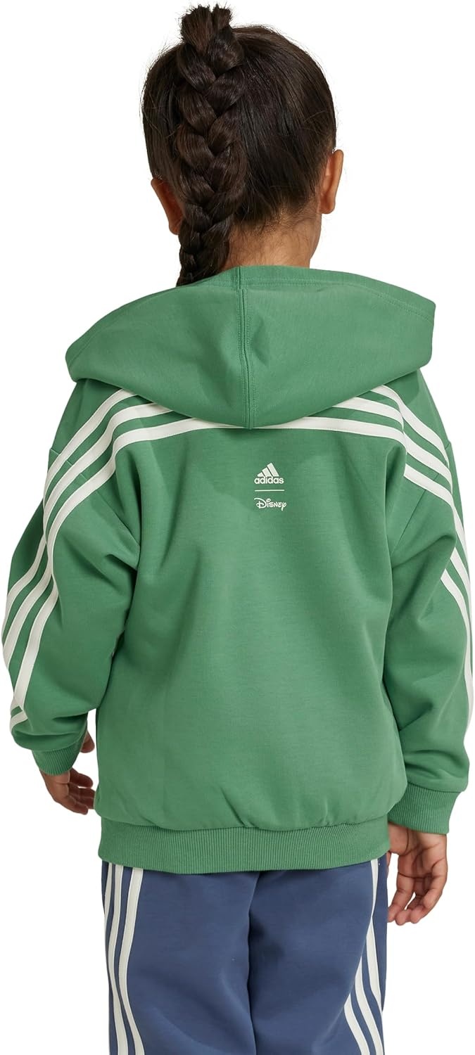 image:imageadidas unisexchild Disney Mickey Mouse SweatshirtPreloved GreenOff WhiteSemi Spark