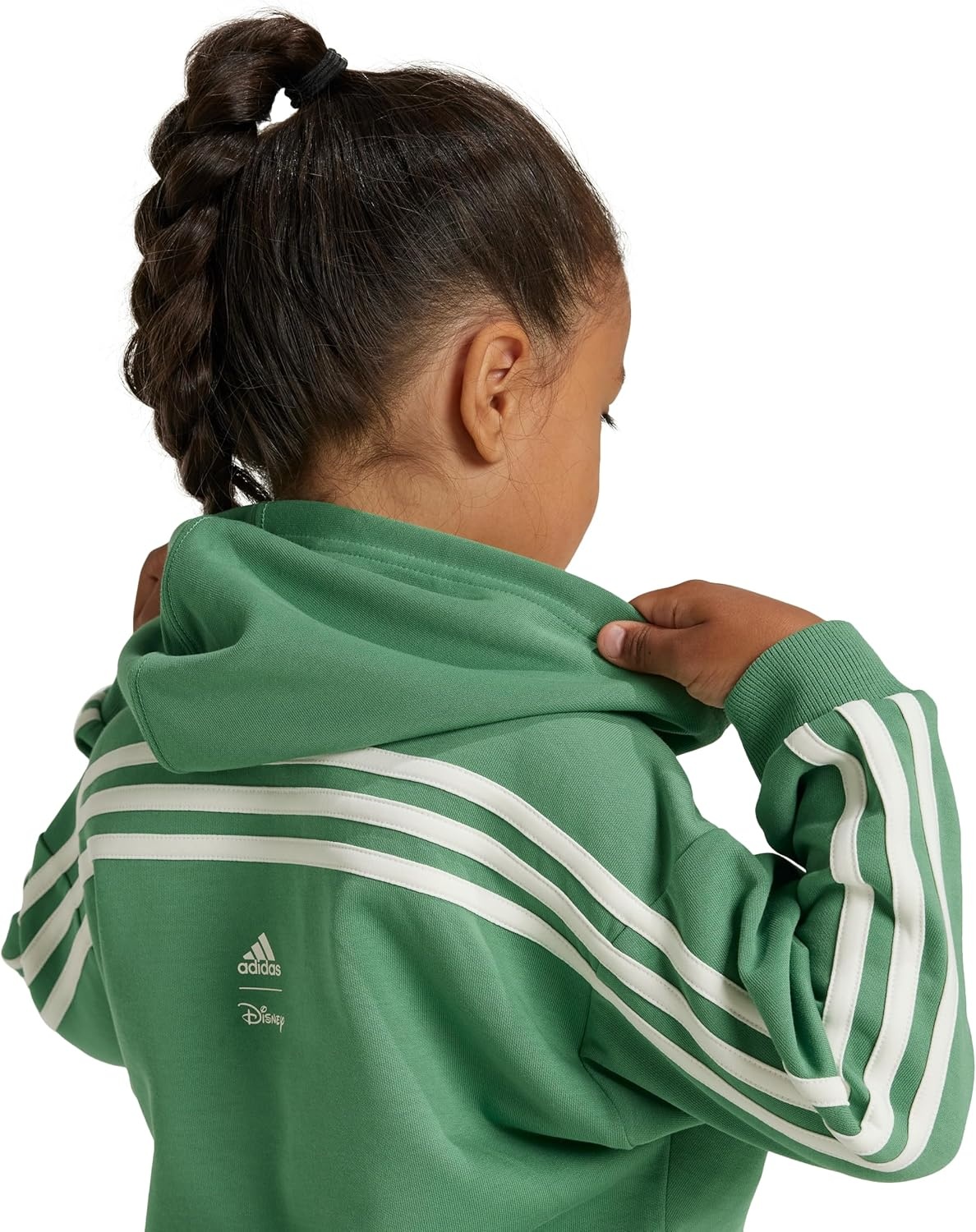 image:imageadidas unisexchild Disney Mickey Mouse SweatshirtPreloved GreenOff WhiteSemi Spark