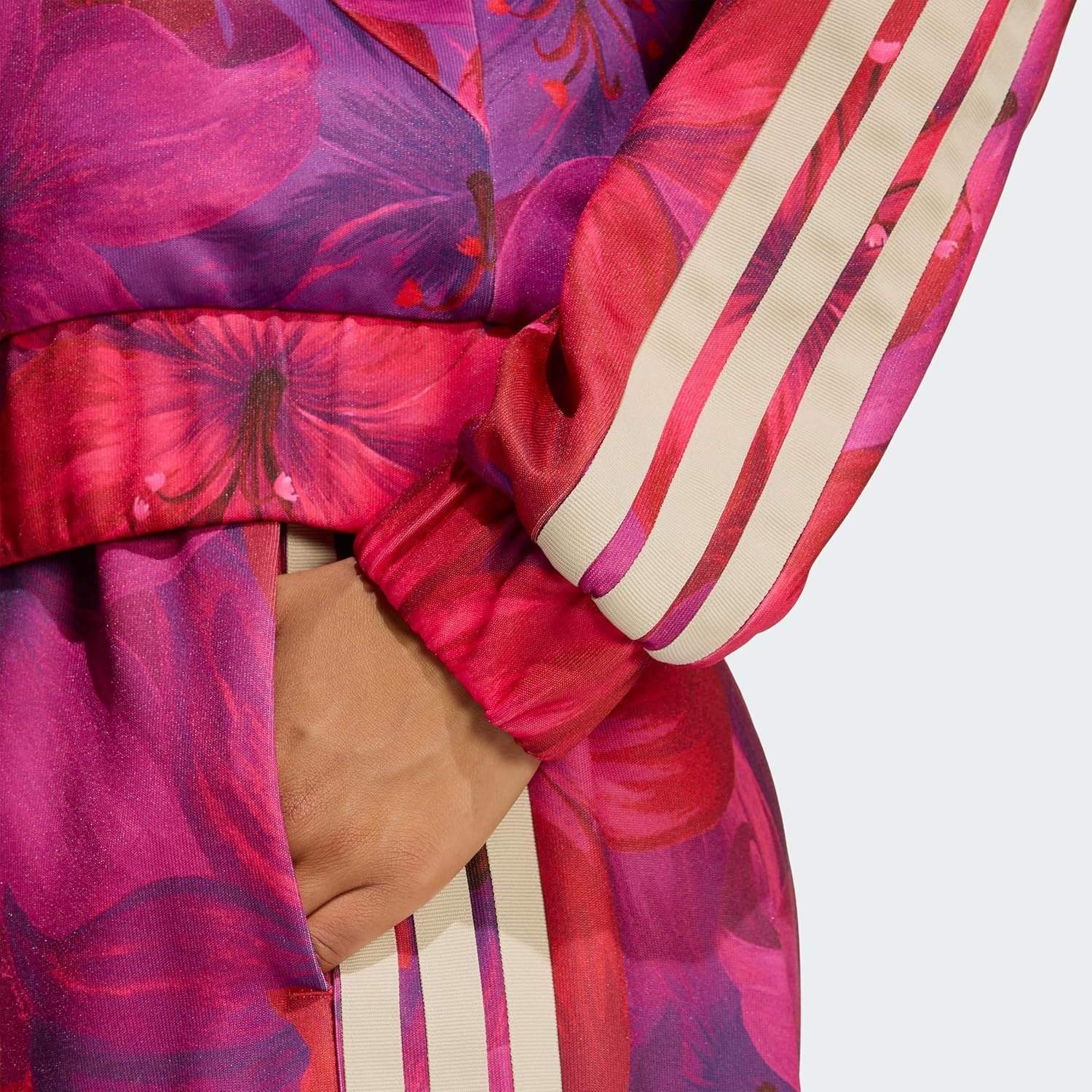 image:imageadidas womens Farm Rio Tiro Track TopBahia MagentaMaroon