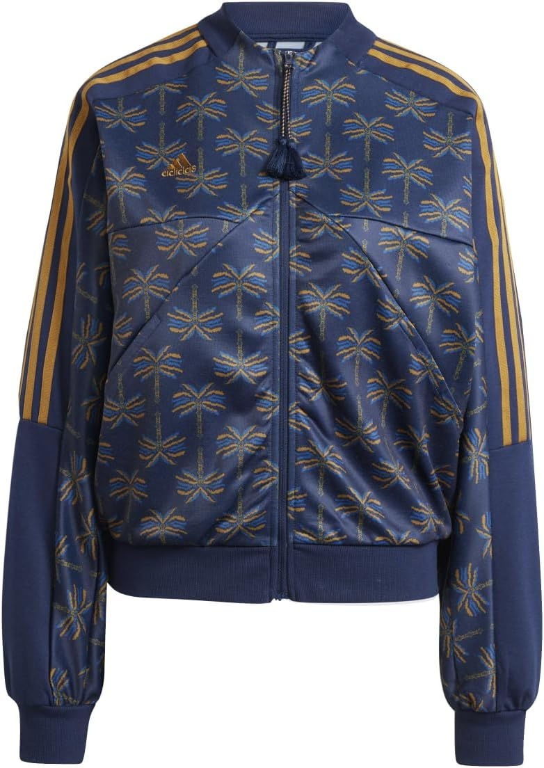 image:imageadidas womens Farm Rio Tiro Track TopBronze StrataDark MarineNight Indigo