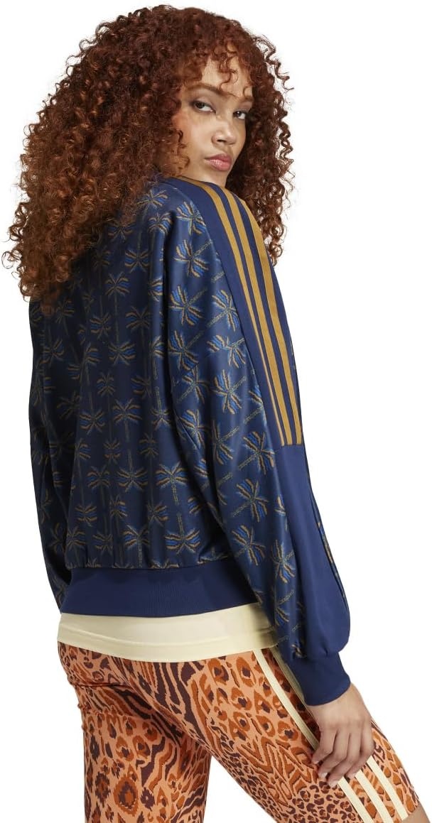 image:imageadidas womens Farm Rio Tiro Track TopBronze StrataDark MarineNight Indigo